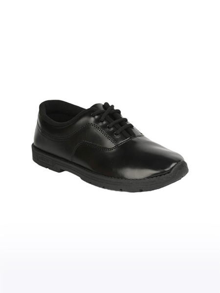 Unisex Prefect PVC Black School Shoes