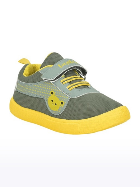 Unisex Lucy & Luke Canvas Green Casual Slip-ons
