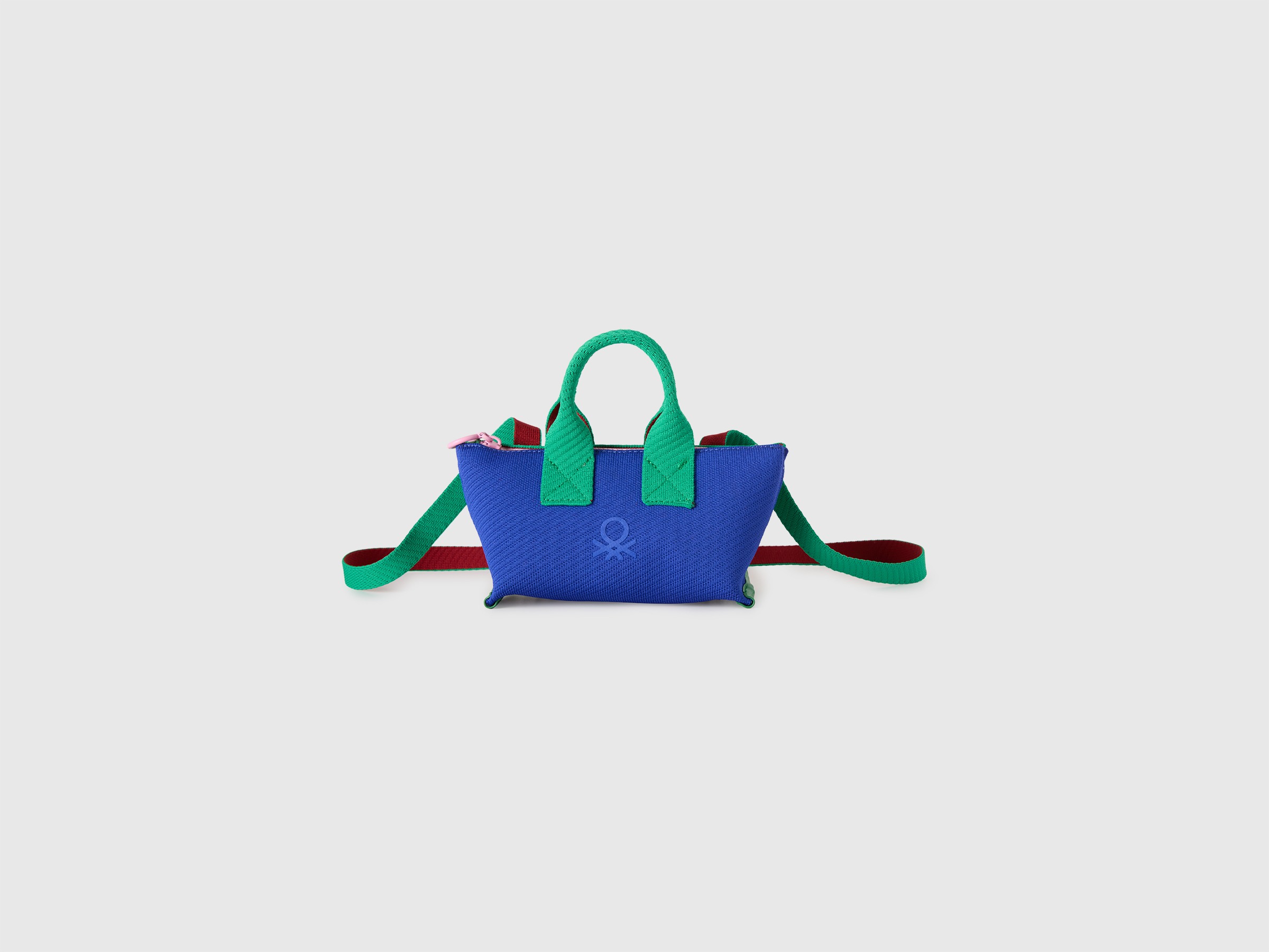 Mini tote with shoulder strap
