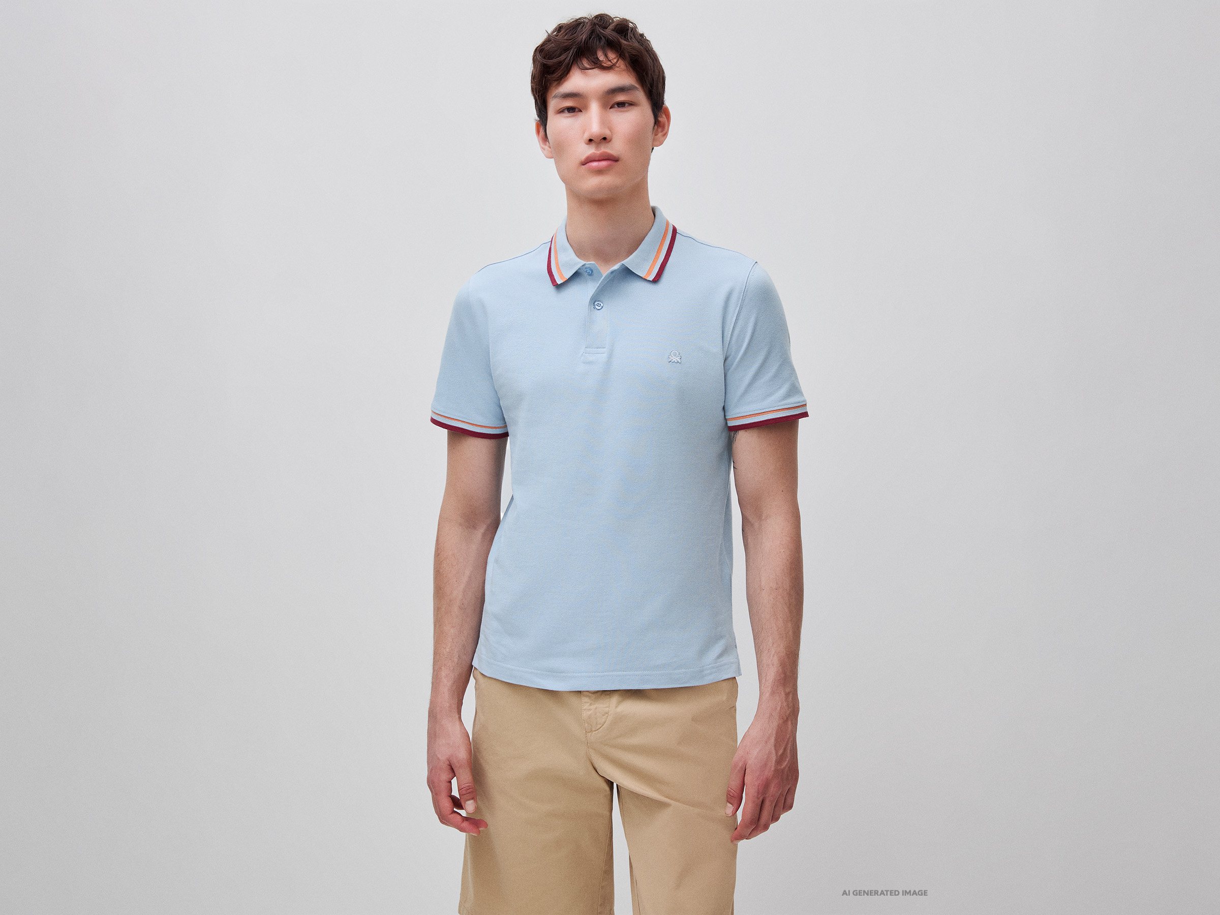 Slim fit polo shirt