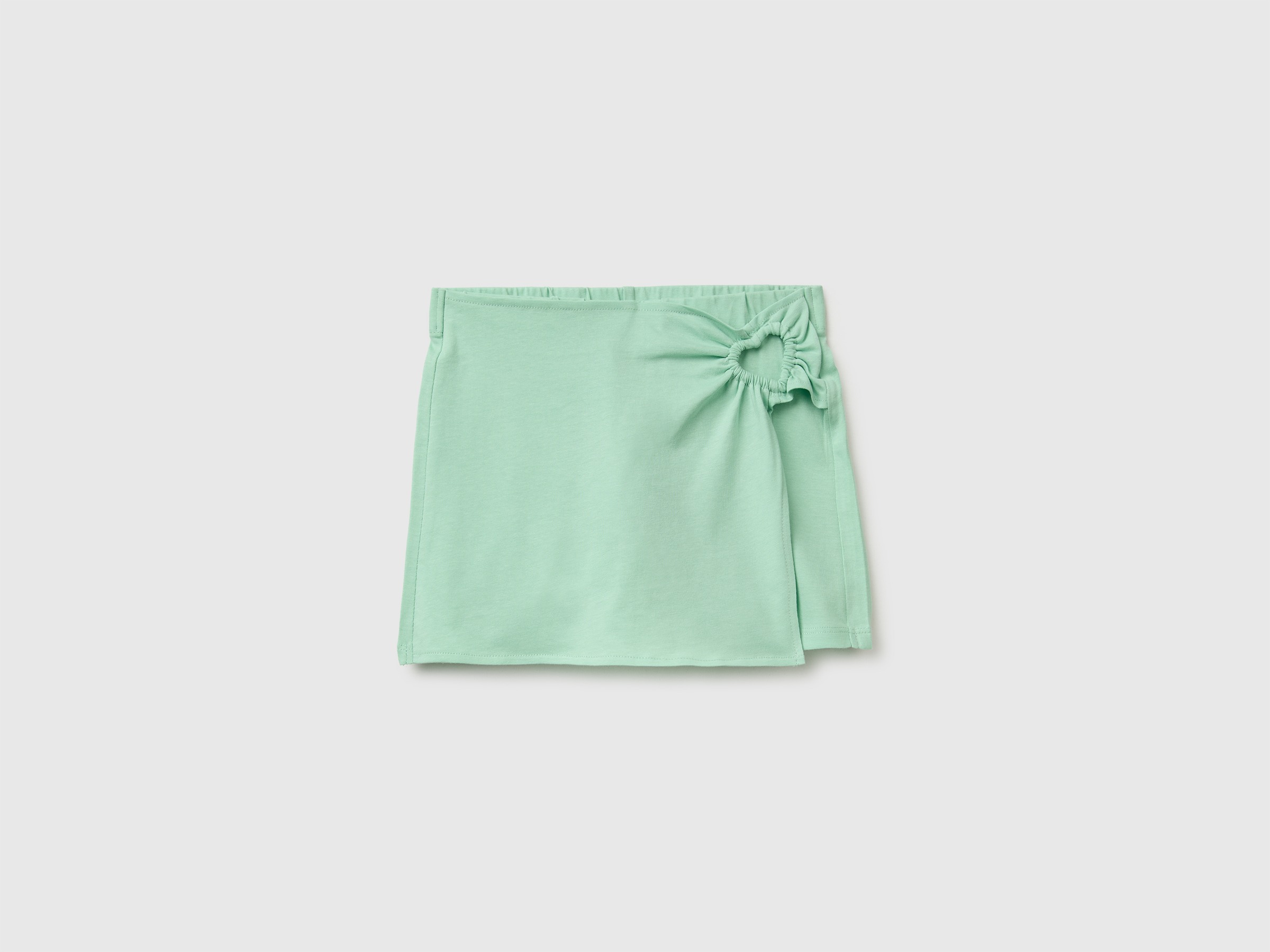 Heart-printed culottes