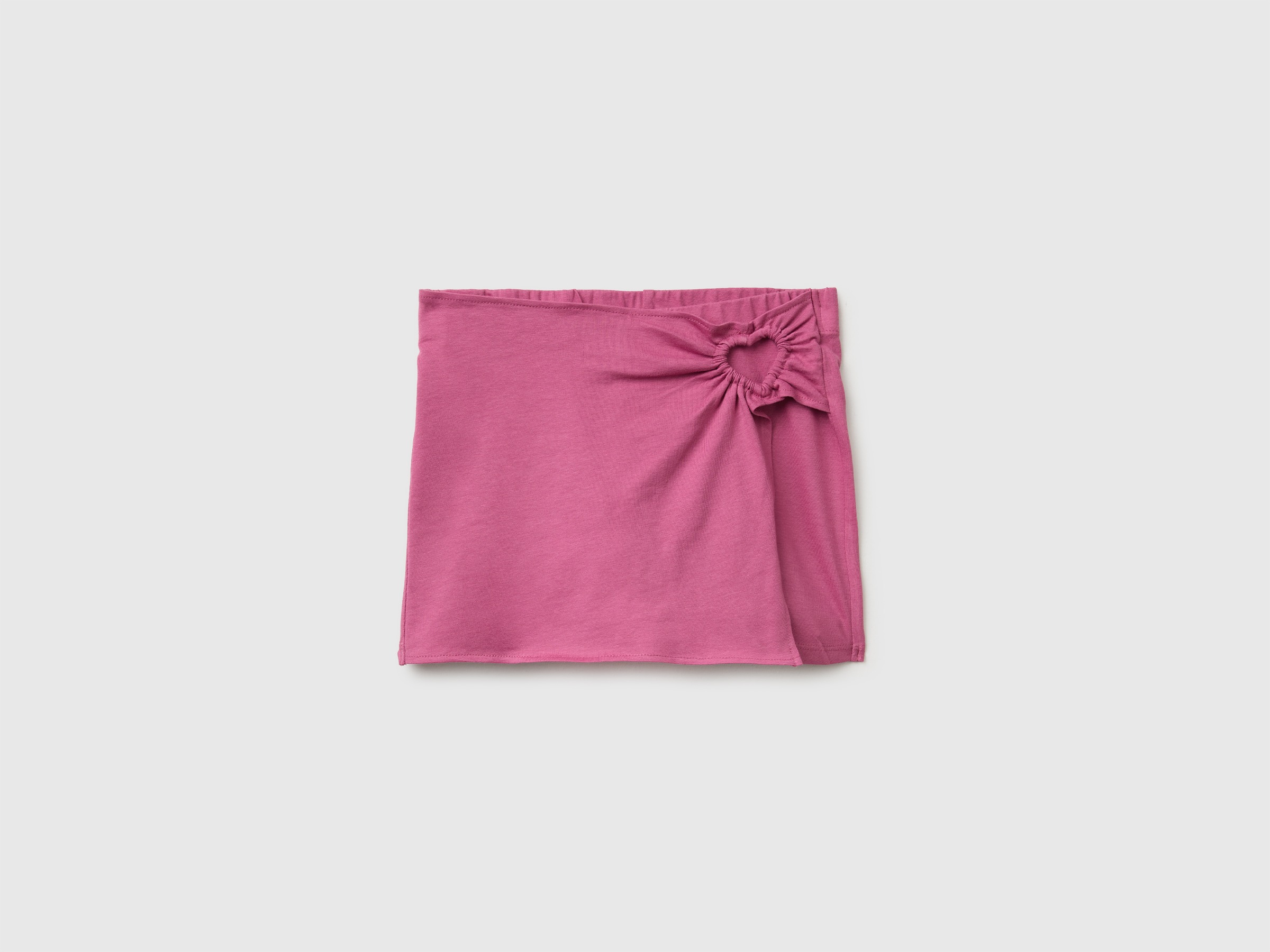 Heart-printed culottes