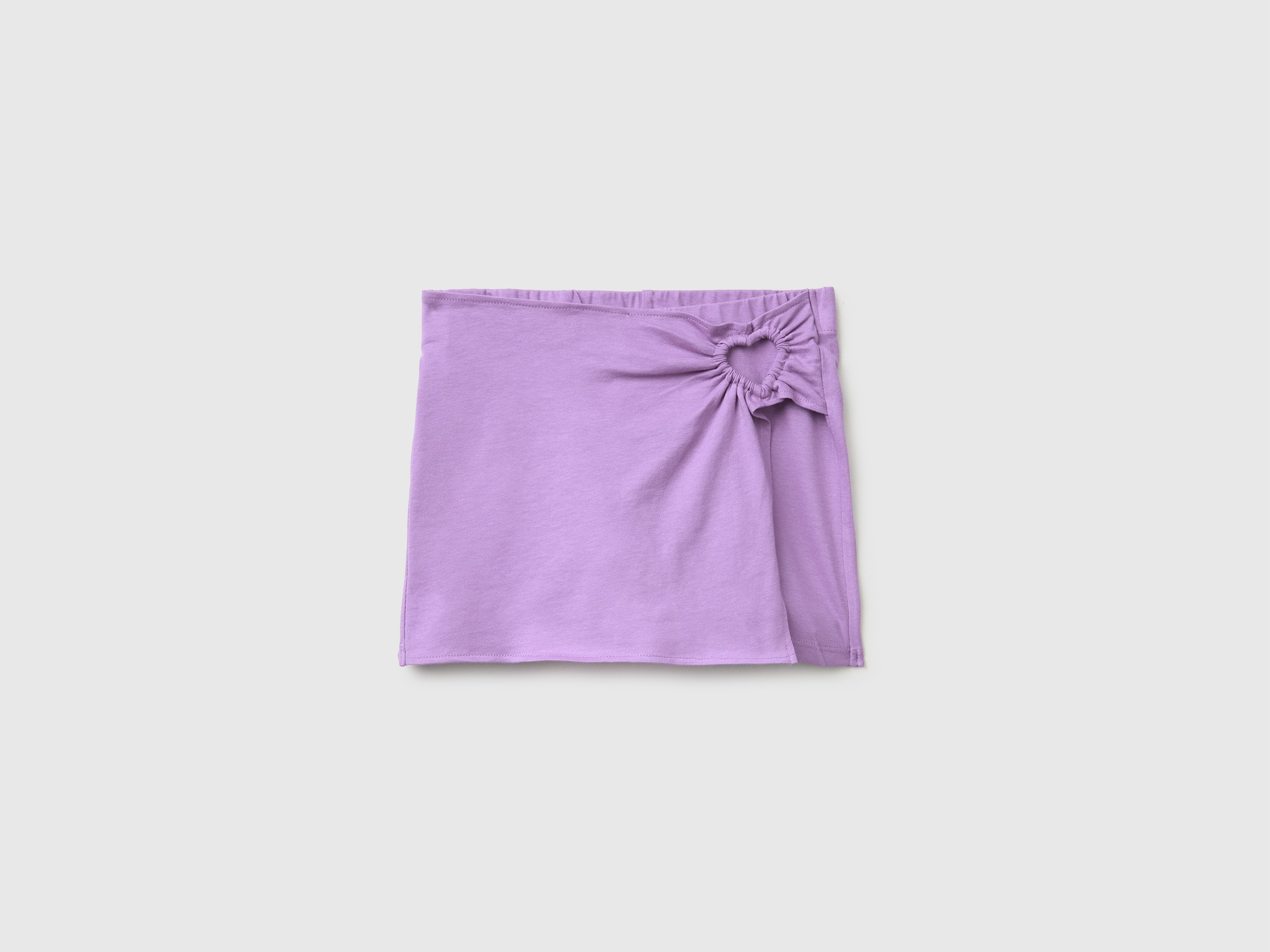 Heart-printed culottes