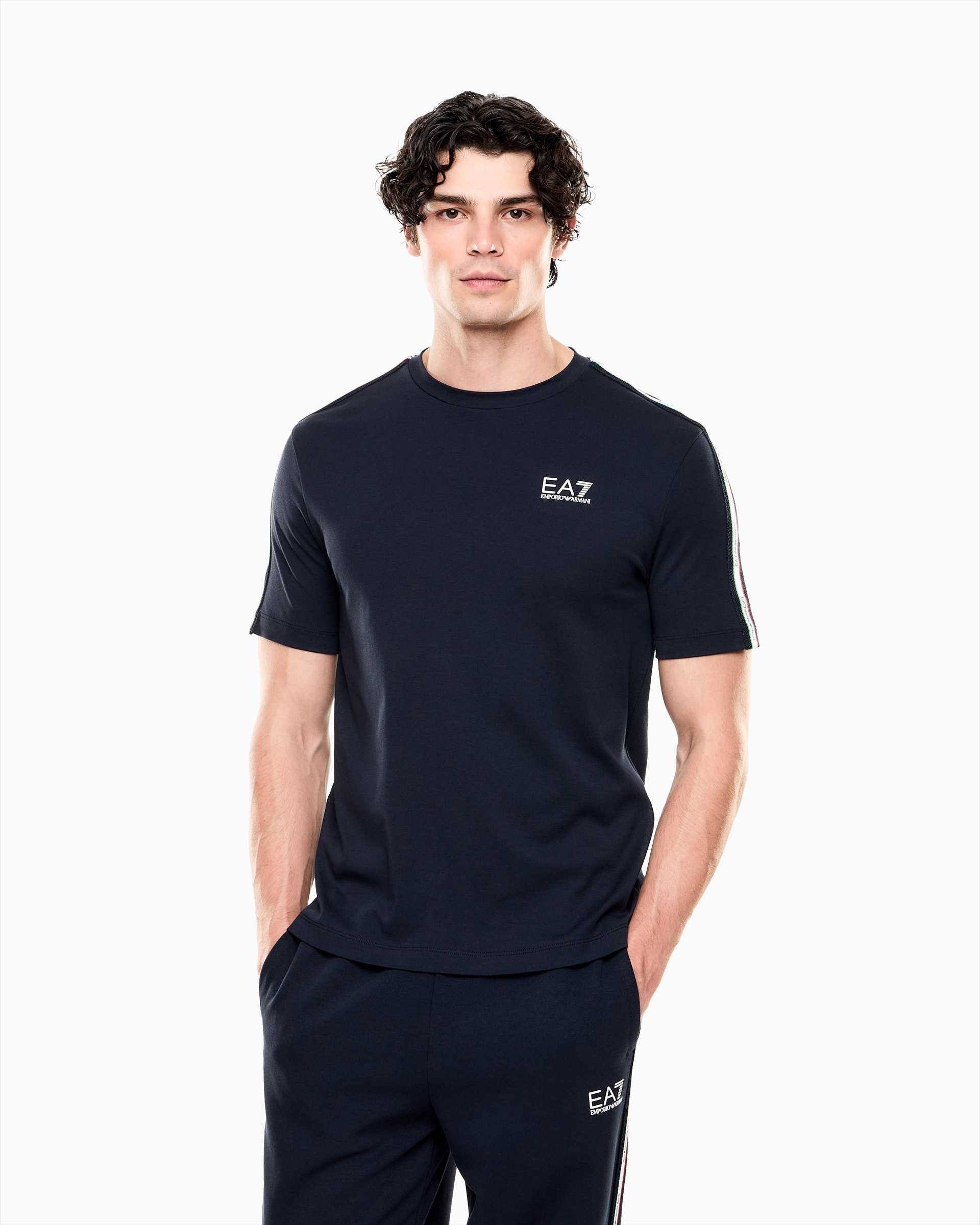 Italian Spirit Slim-Fit T-Shirt With Logo Tape