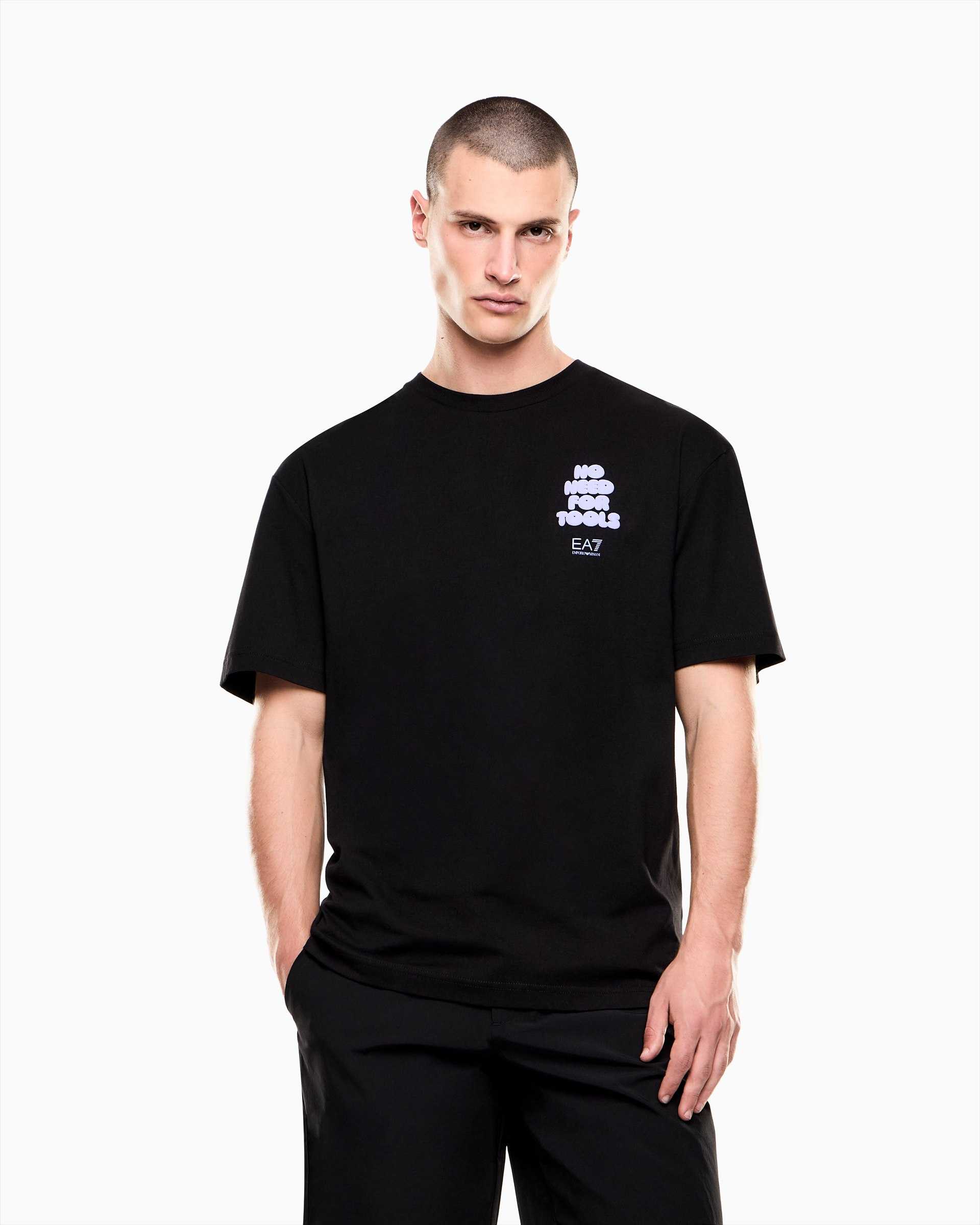 Graphic Series Cotton Crewneck T-Shirt