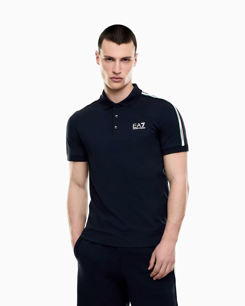 Italian Spirit Slim-Fit Polo Shirt With Logo Tape