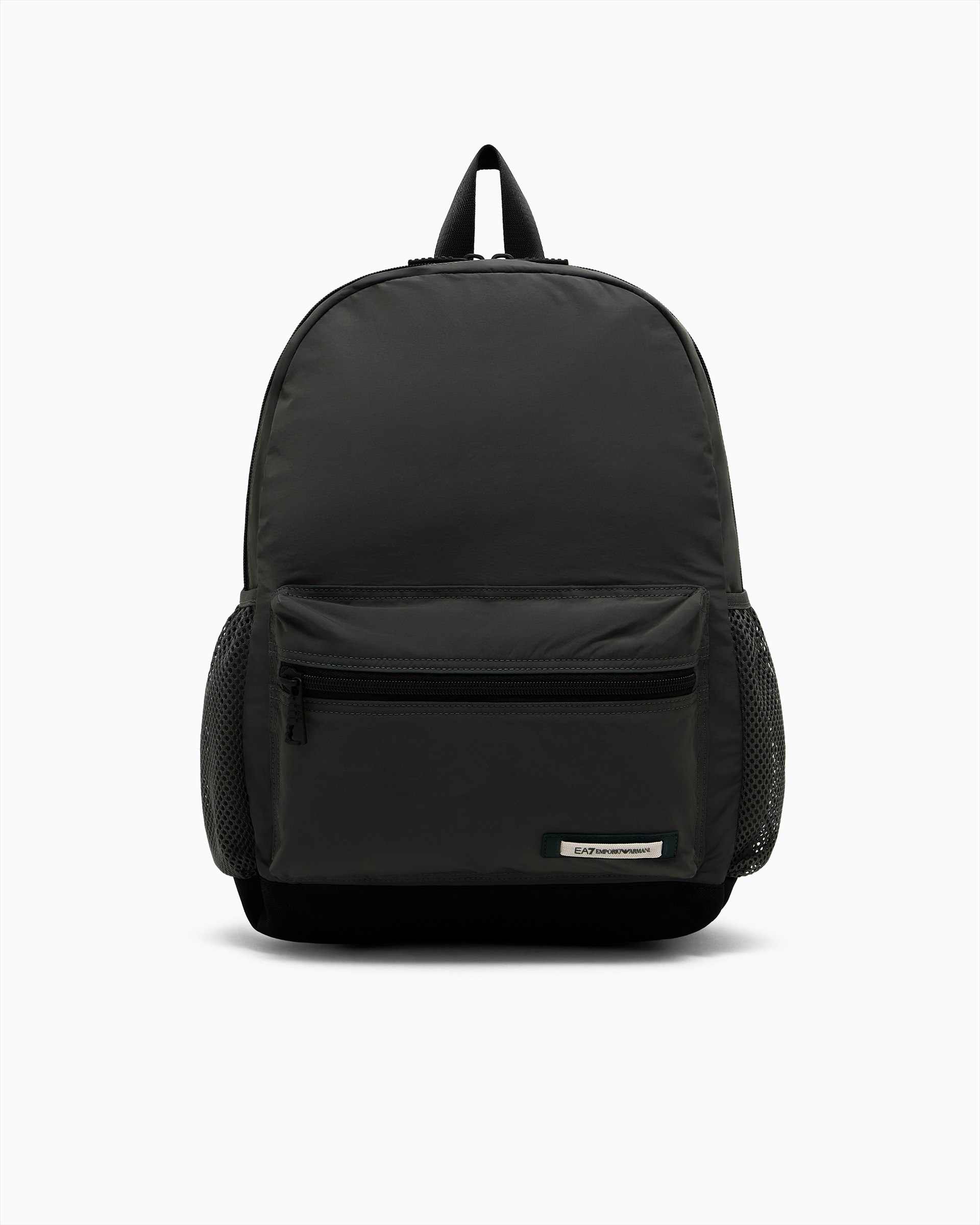 Technical Backpack With Mesh Side Pockets