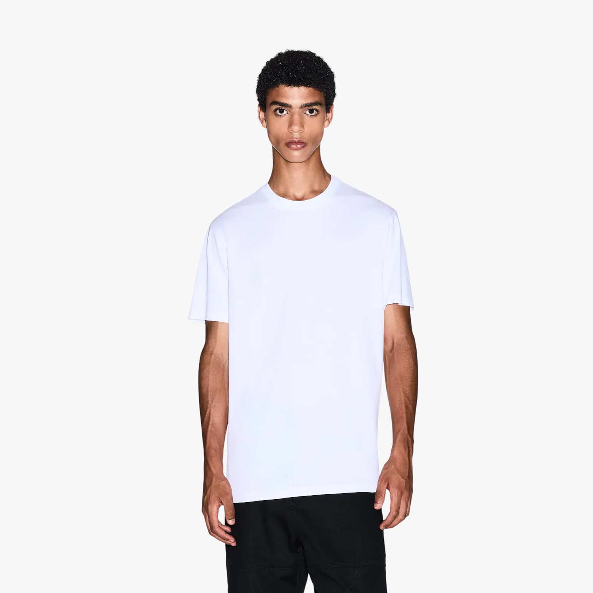 Milano New York Regular Fit Cotton Crewneck T-Shirt