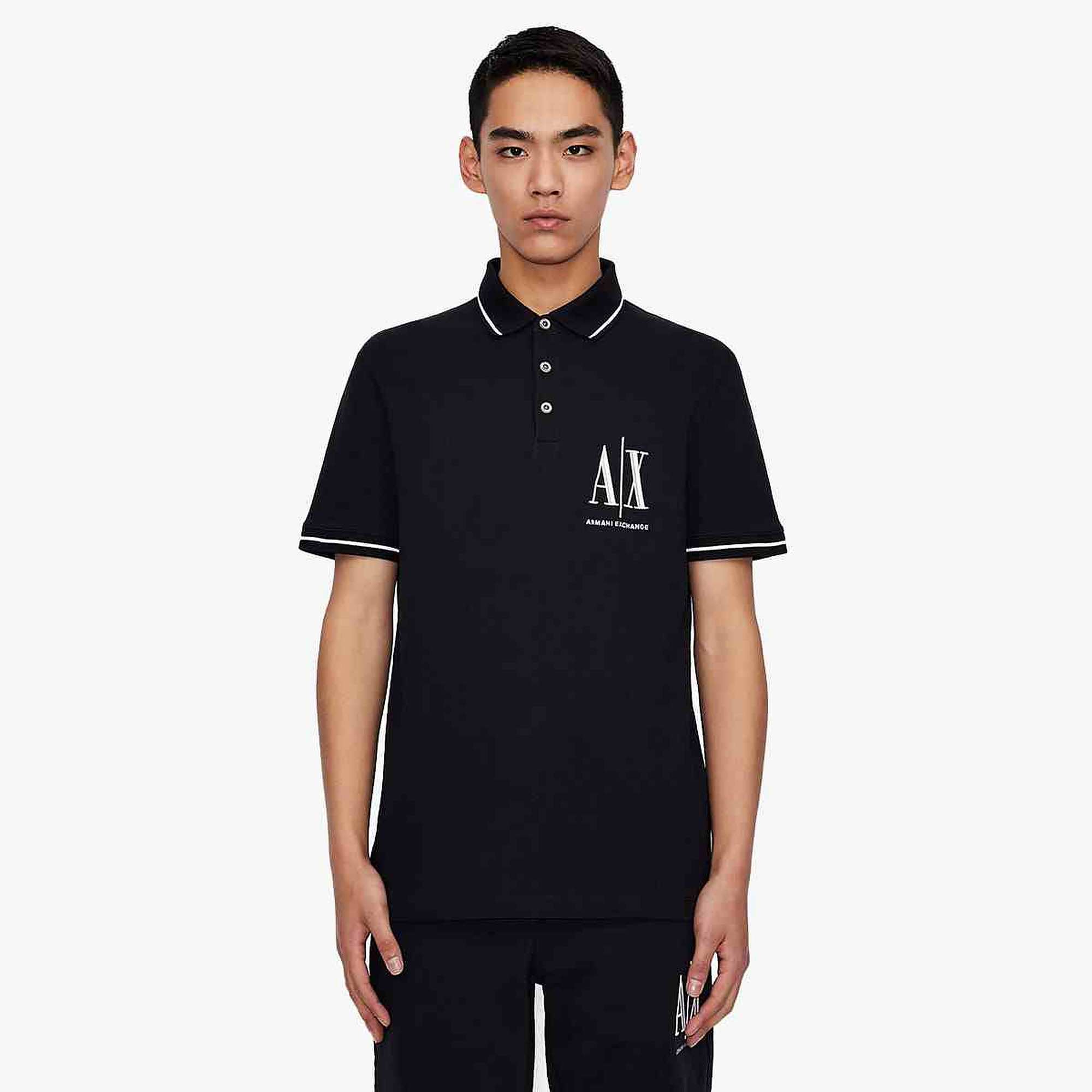 Regular Fit Icon Logo Cotton Piqué Polo Shirt