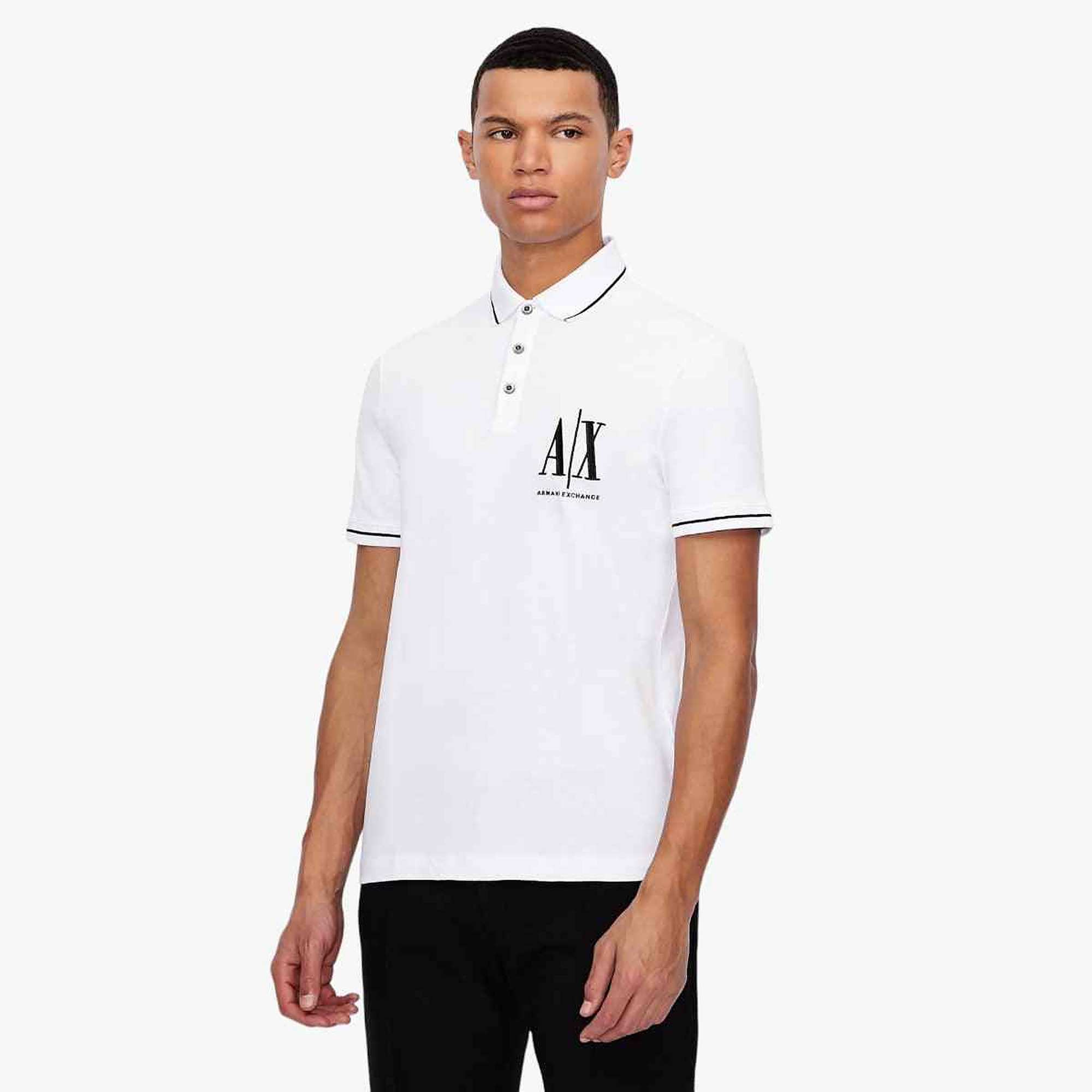 Regular Fit Icon Logo Cotton Piqué Polo Shirt