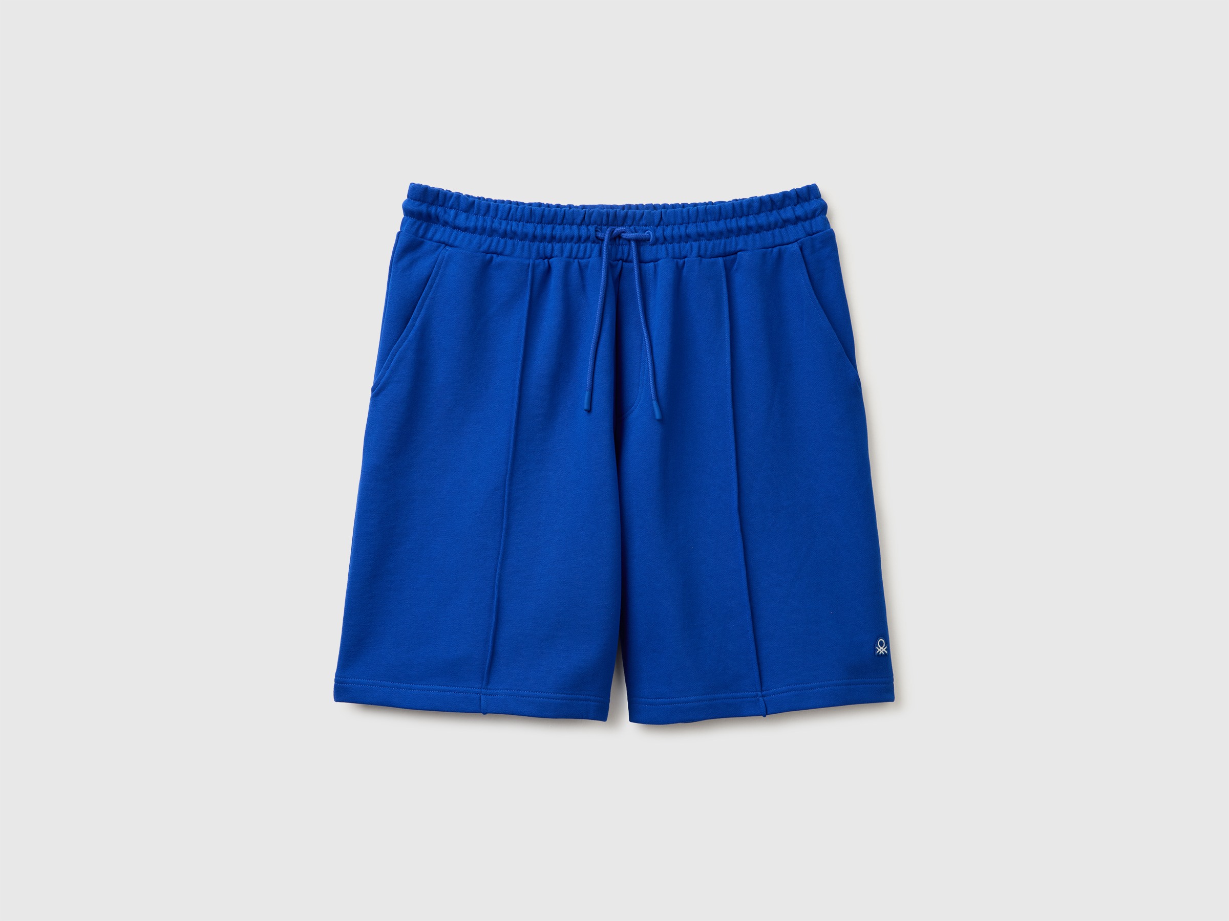 Cotton fleece Bermuda shorts