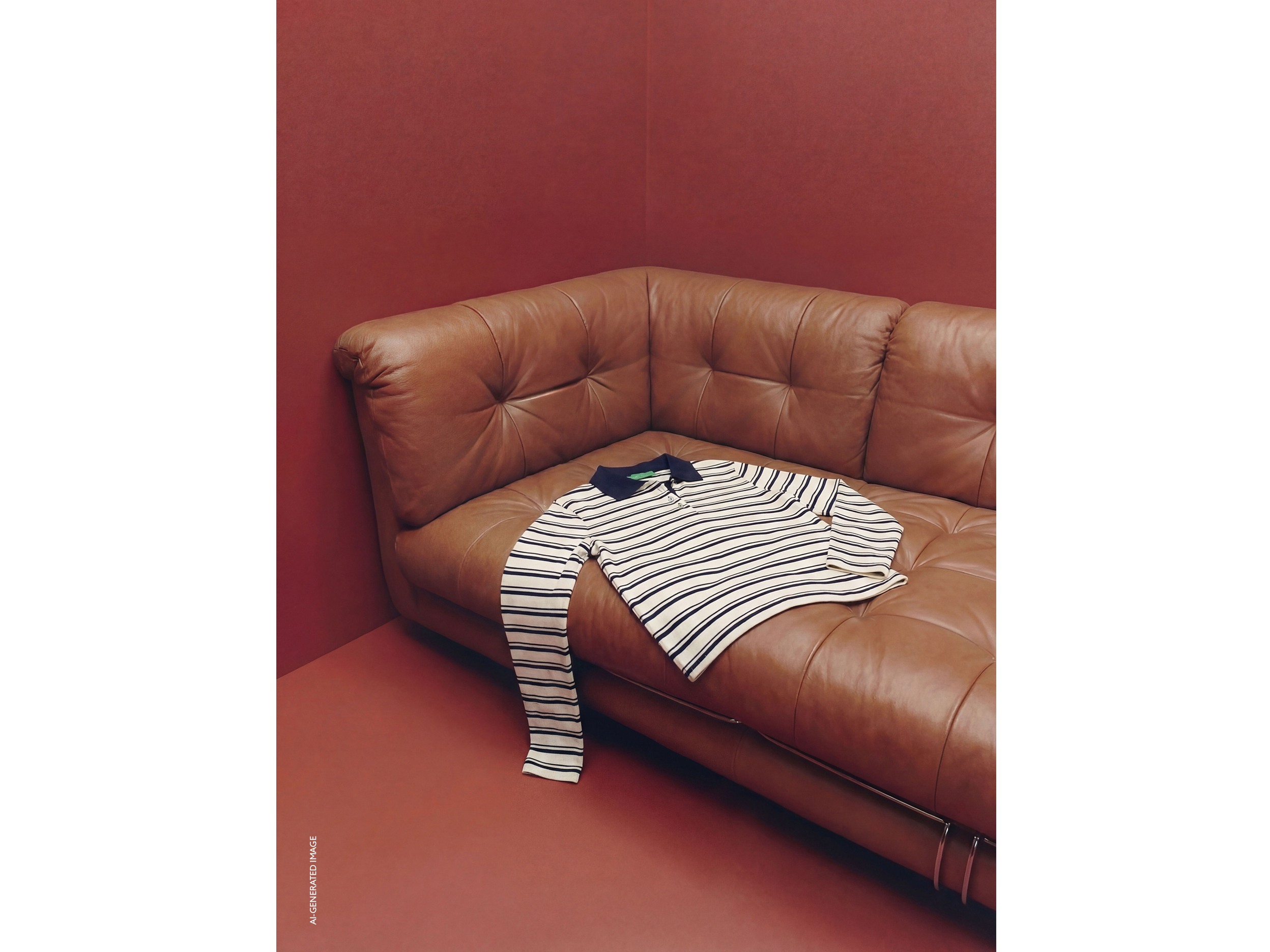Regular fit striped polo shirt