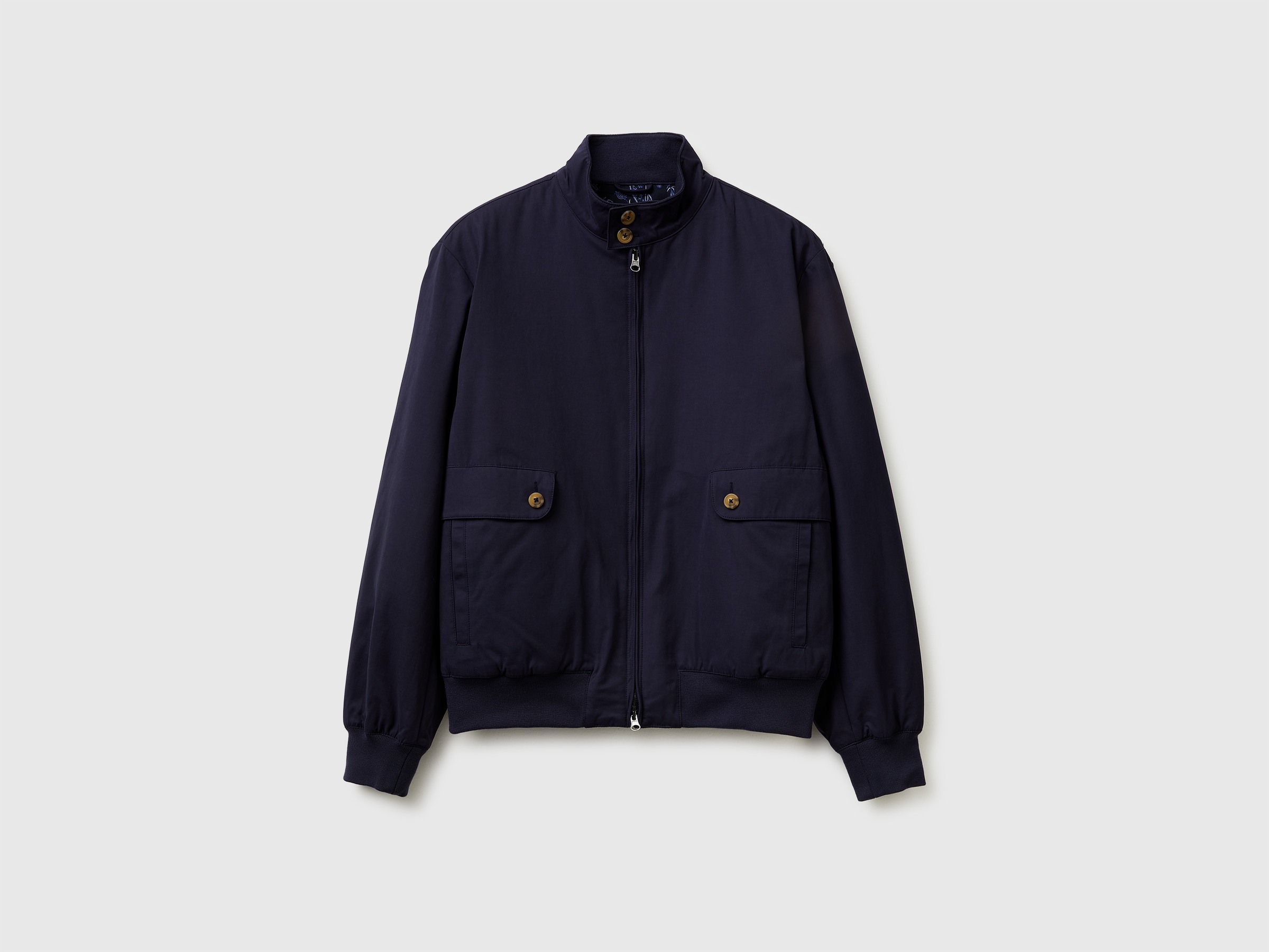 Jacket with paisley lining