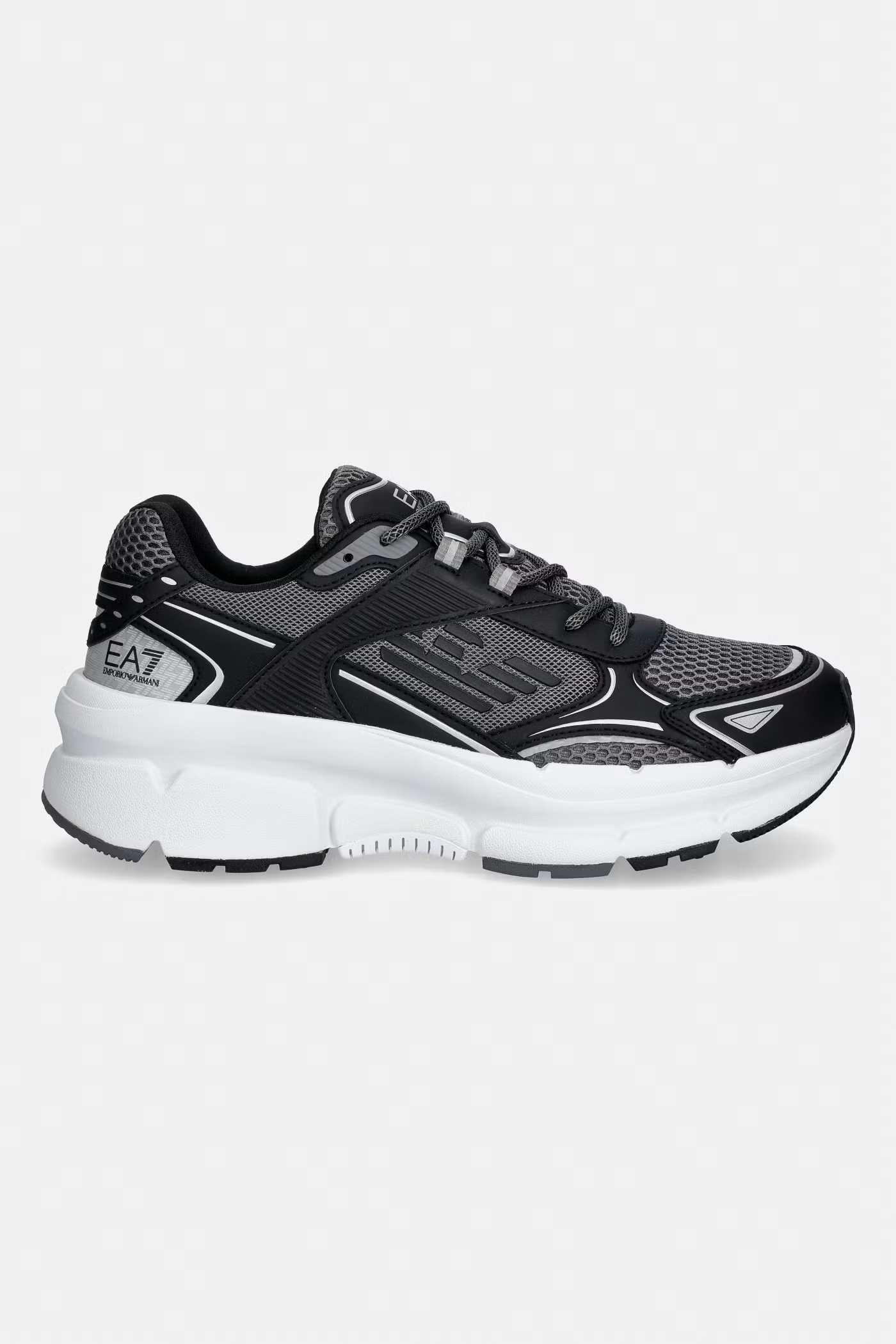 Low-Top Sneakers With Mesh Panels