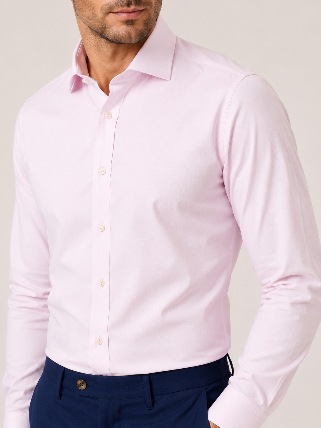 PERMANENT SHIRT LONG SLEEVE PINK
