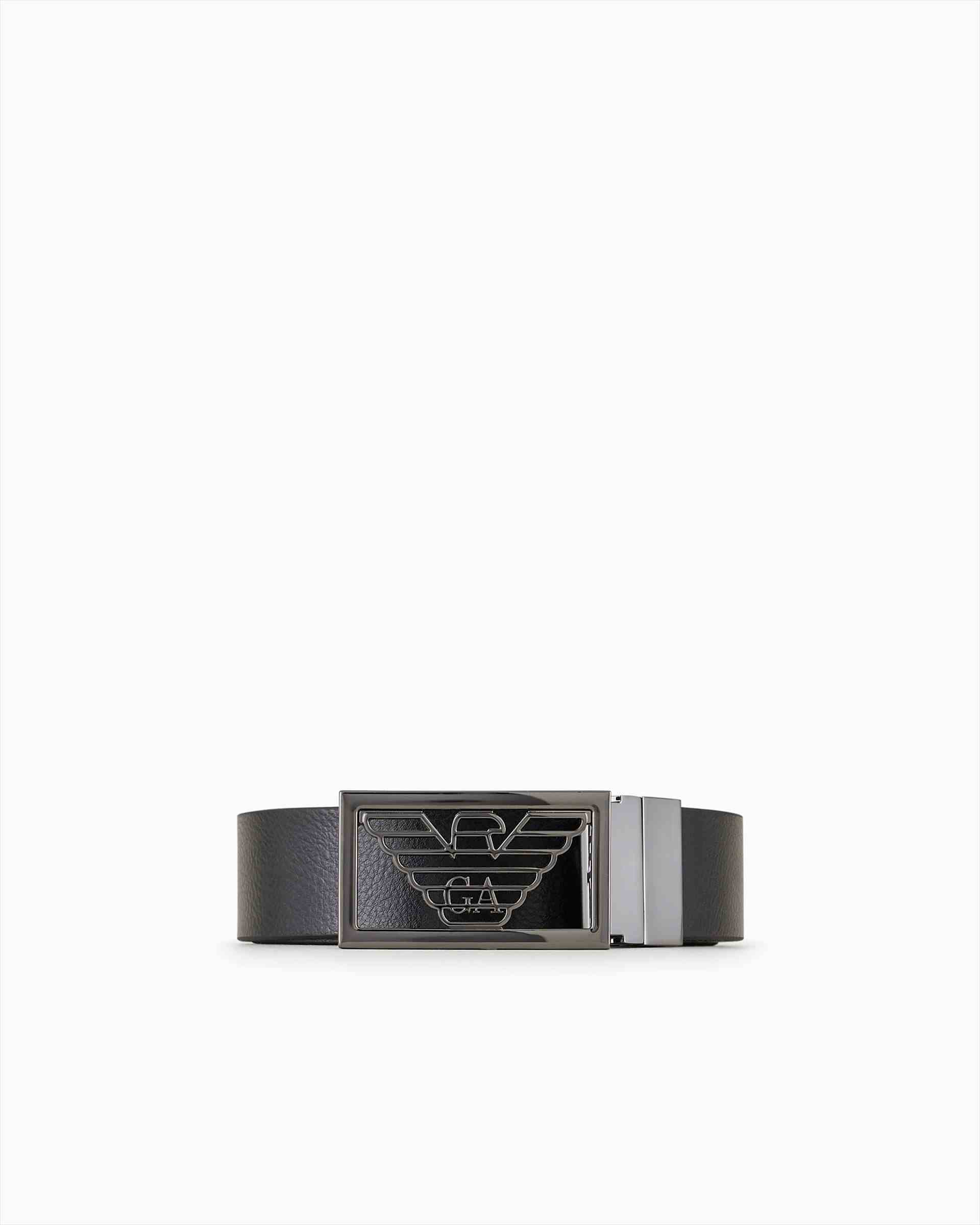 Two-Toned Reversible Leather Belt