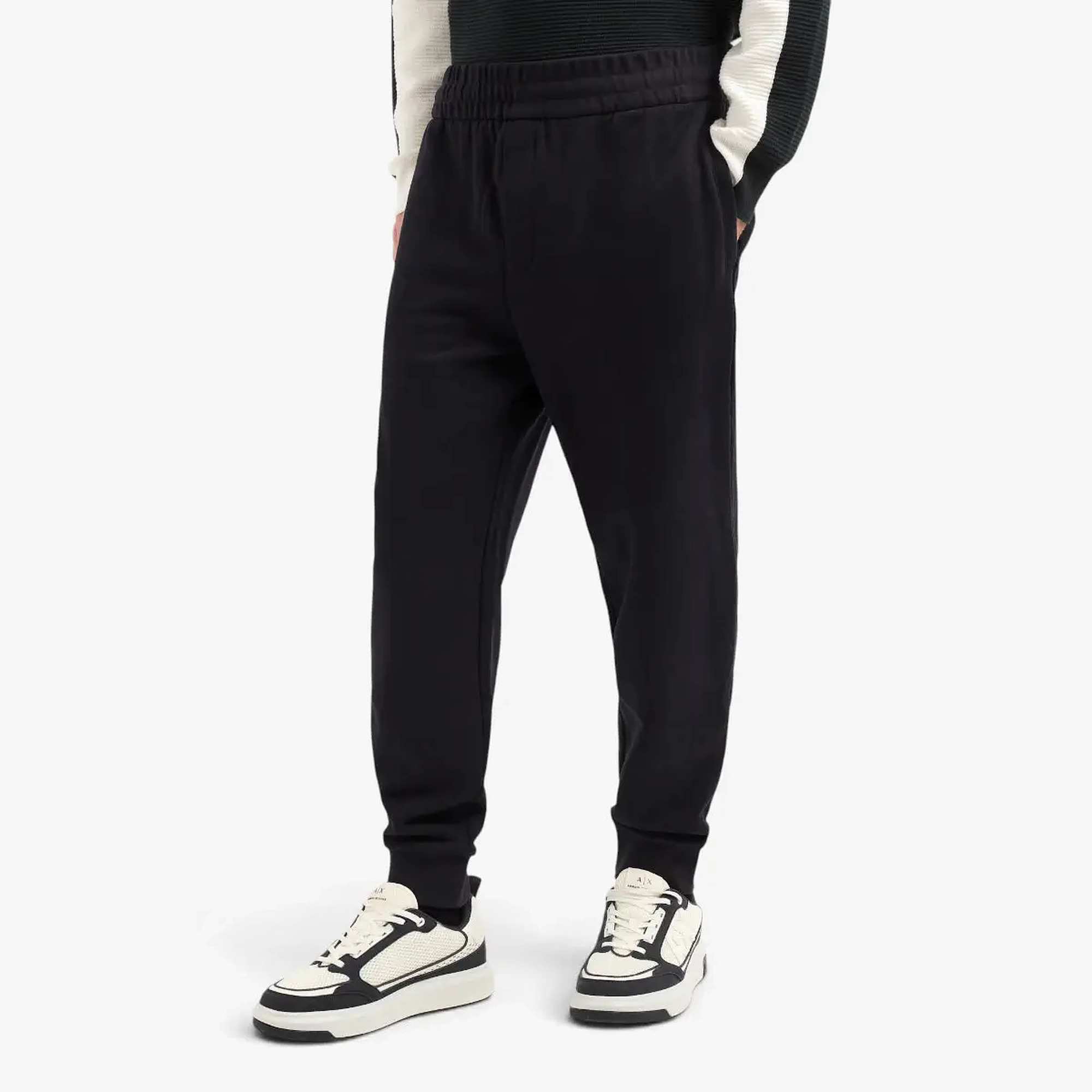 Regular Fit Cotton Crewneck Sweatshirt With Embroidered Branding