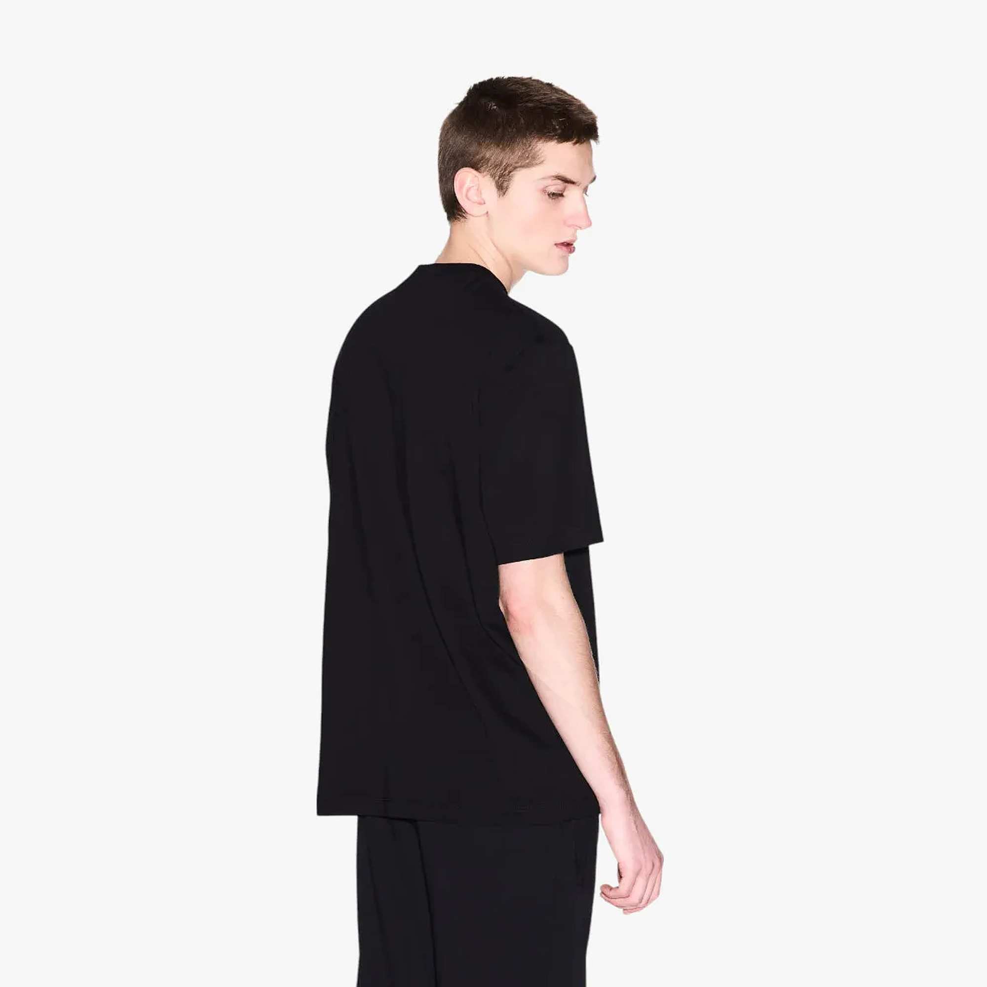 Regular Fit Cotton Round Neck Milano New York T-Shirt