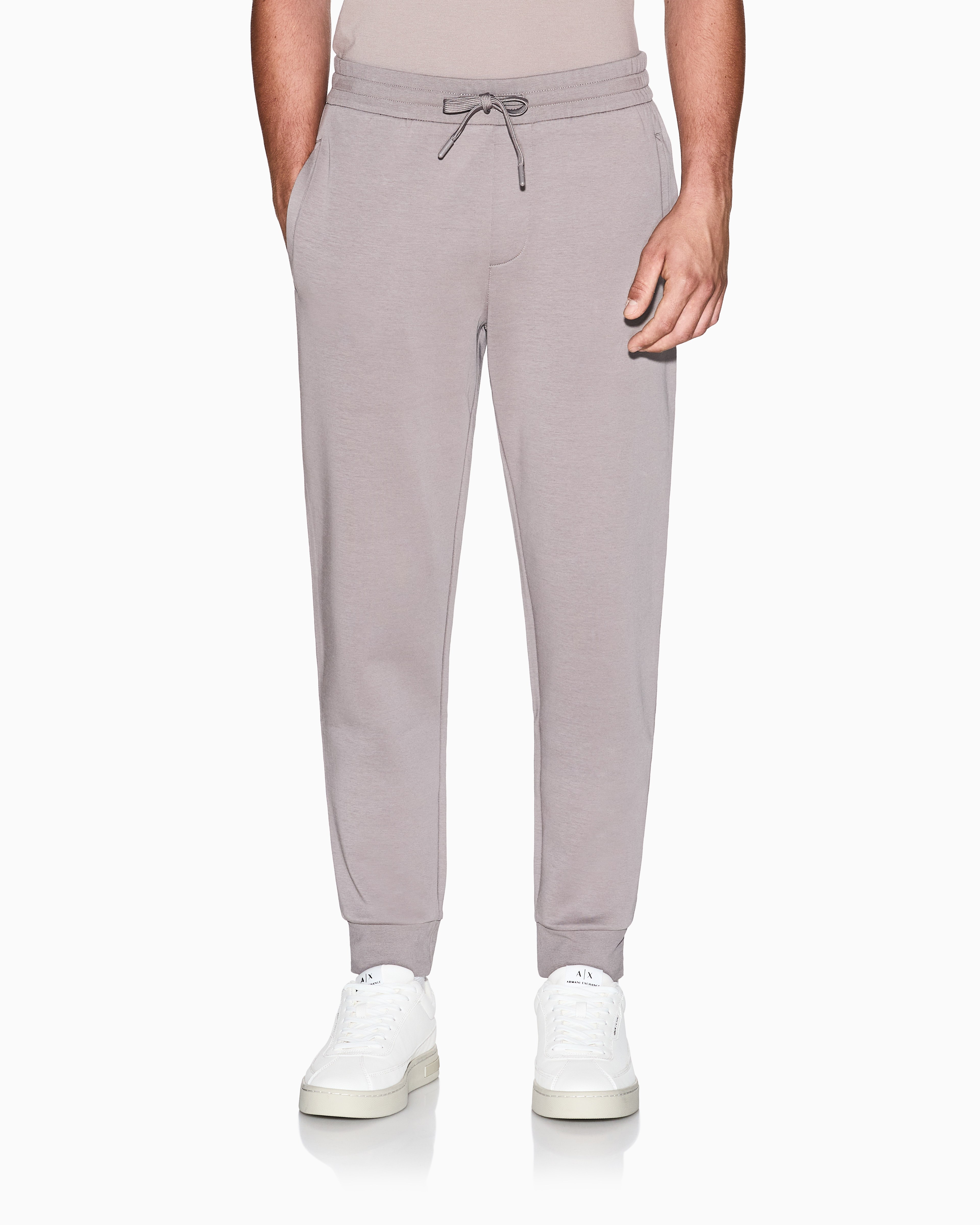 Icon Regular Fit Cotton Jogger With Embroidered Logo