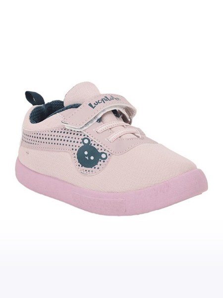Unisex Lucy & Luke Canvas Pink Casual Slip-ons