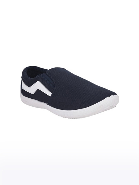 Men's Gliders Canvas Blue Casual Slip-ons