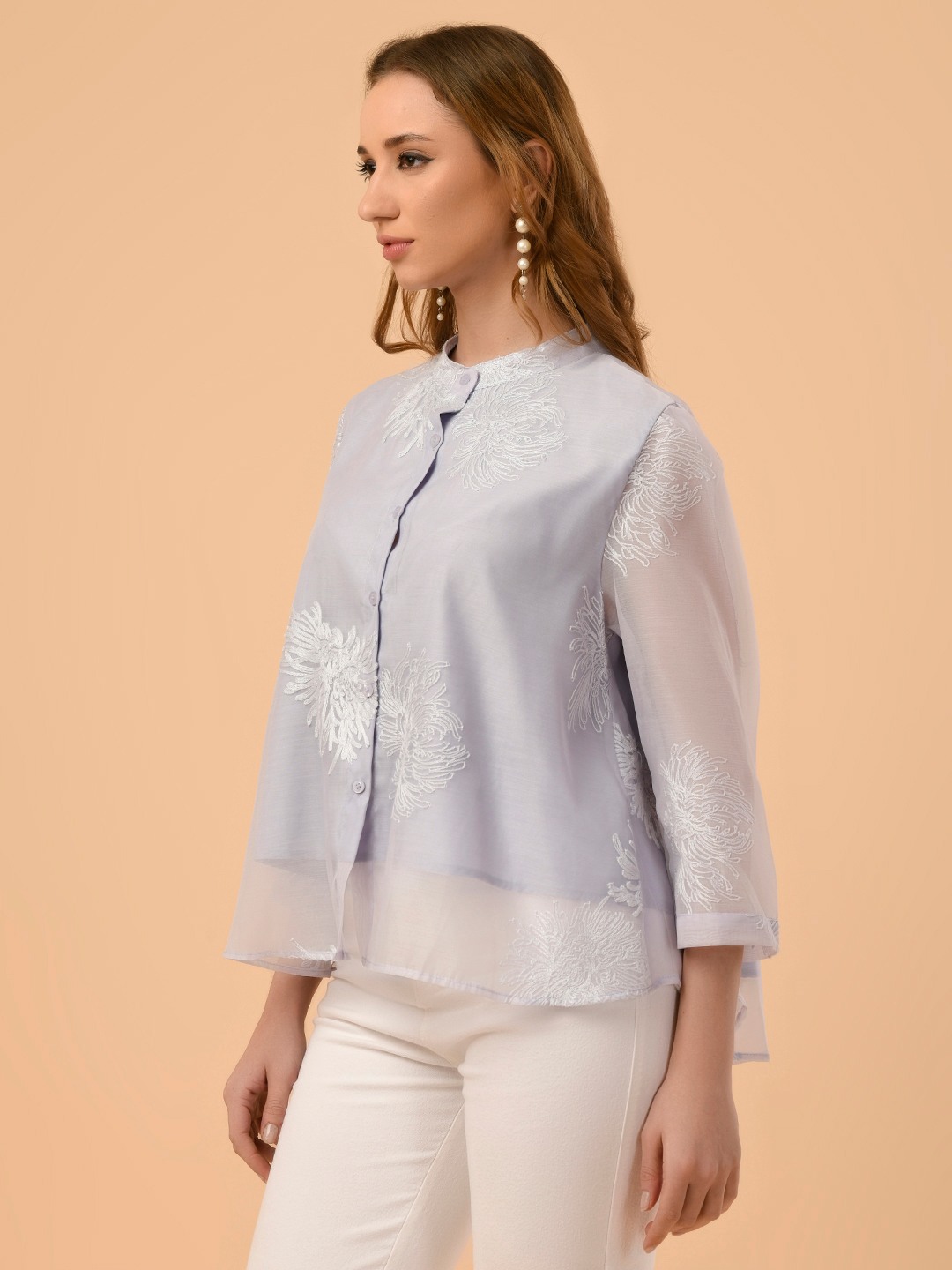 ALBION PREMIUIM AMBIKA PURPLE TOP