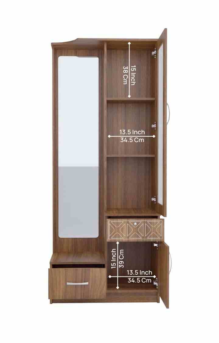 Petra Dressing Table with Mirror and Storage