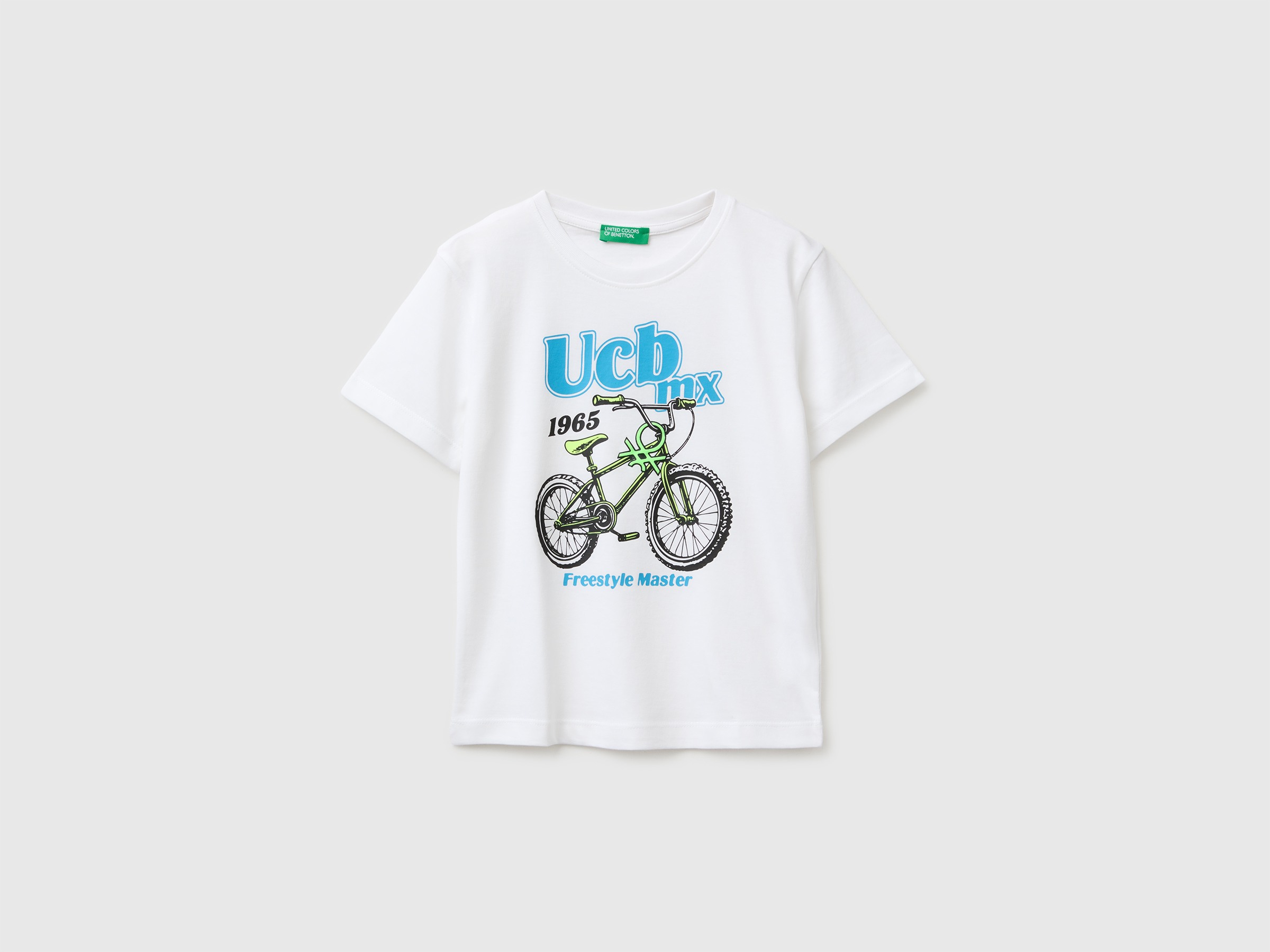 Organic cotton T-shirt with logo print