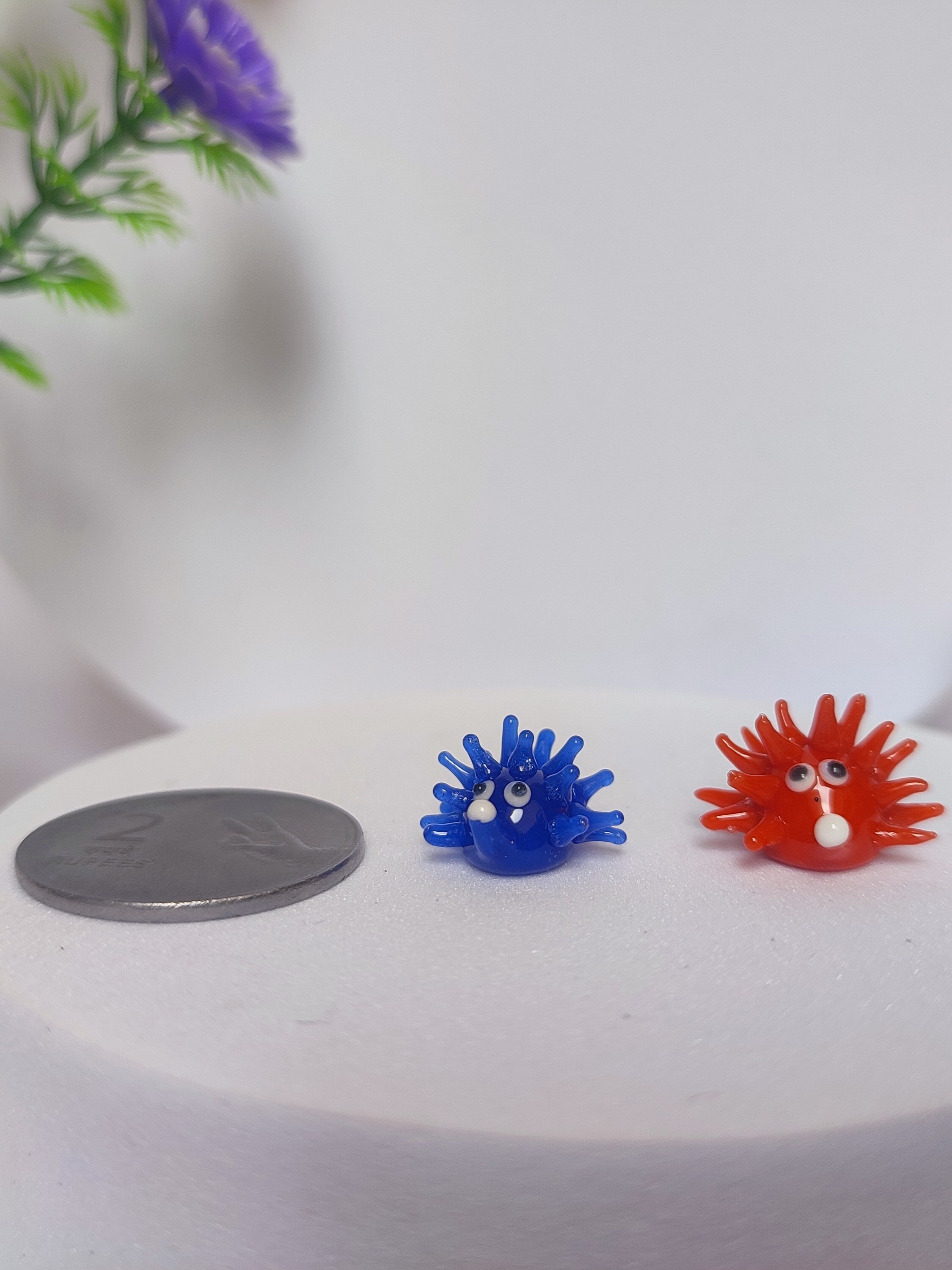 Glass Miniature Baby porcupine