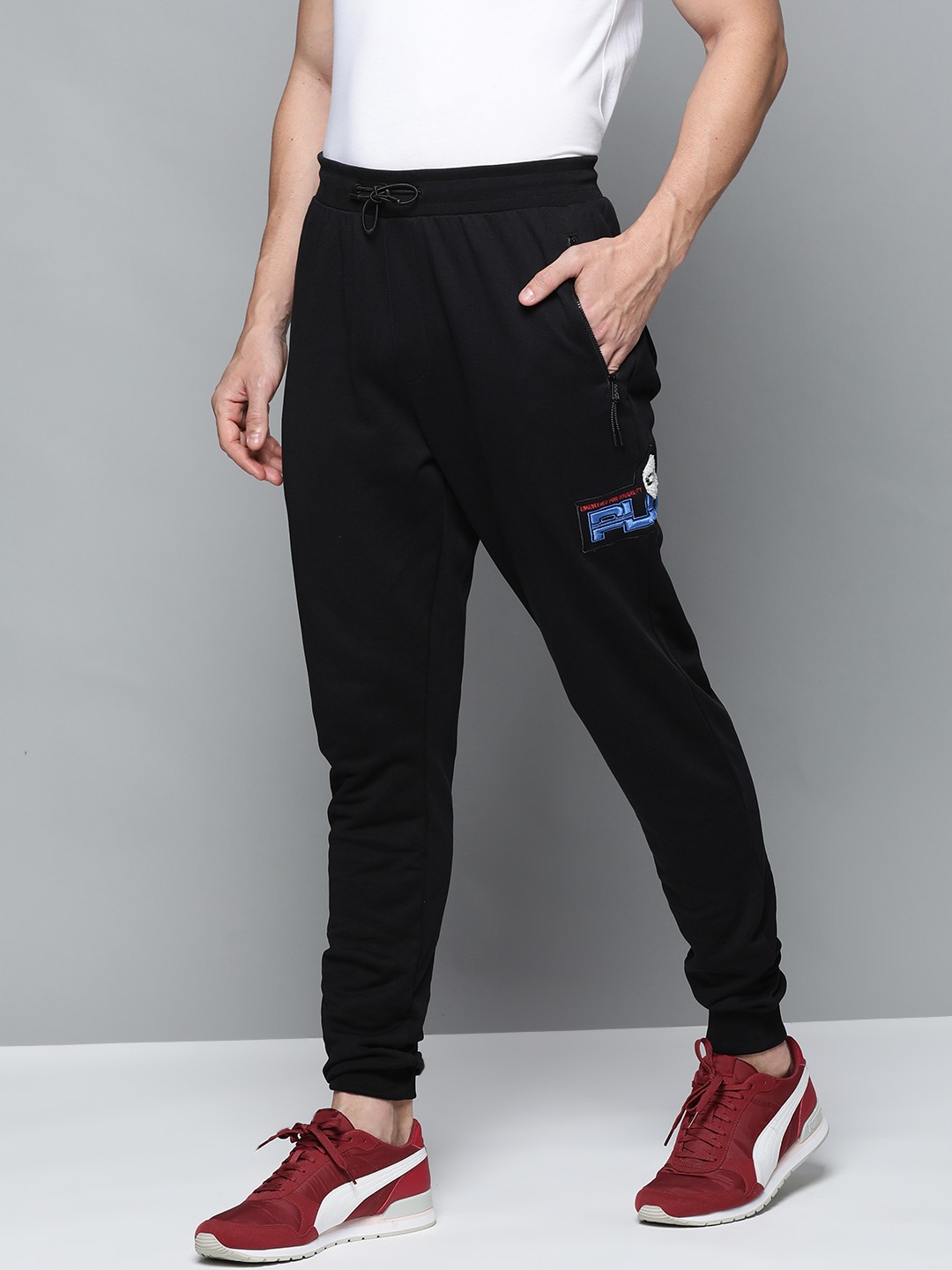 883 Police Shor Black Jogger