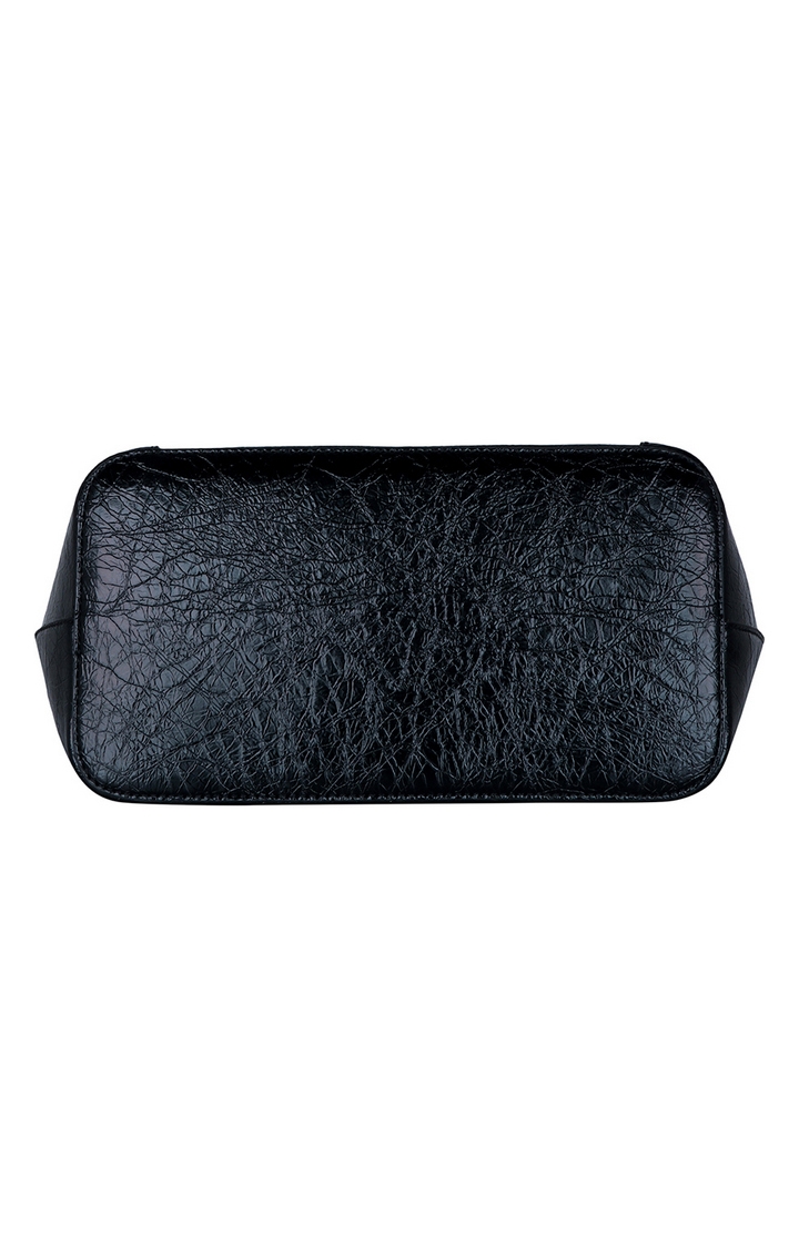 ESBEDA | Black Solid Handbags 3