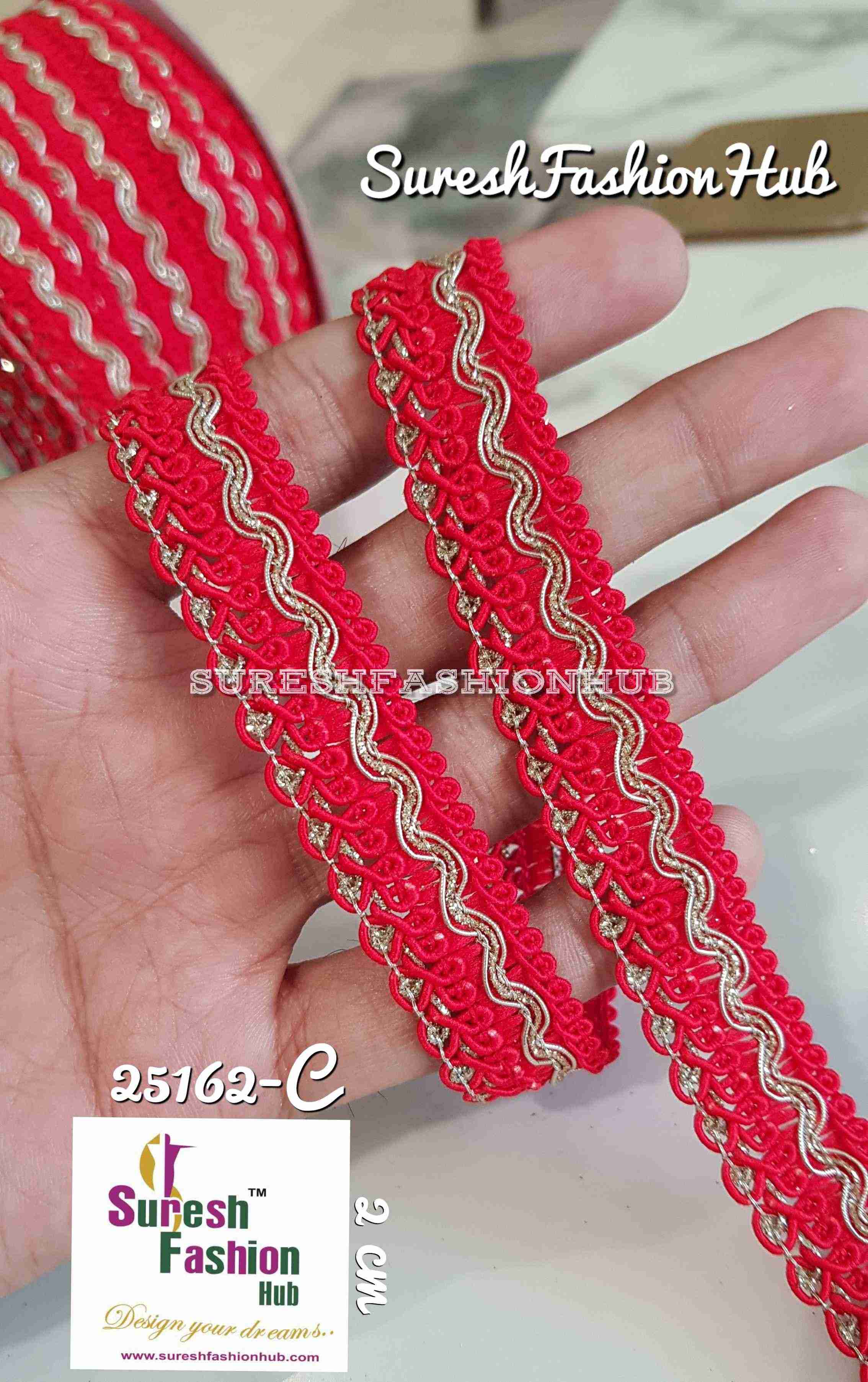 Sway Slay Red Knotted Trim