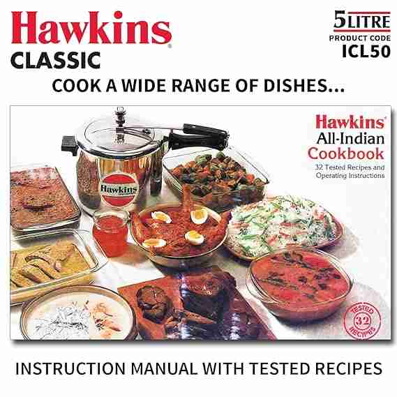HAWKINS HOUSEHOLD COOKER ALMUNIUM CLASSIC INDUCTION