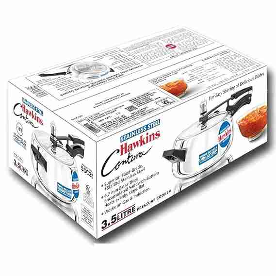 HAWKINS HOUSEHOLD COOKER STEEL CONTURA STEEL
