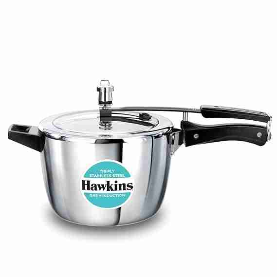 HAWKINS HOUSEHOLD COOKER STEEL TRI PLY