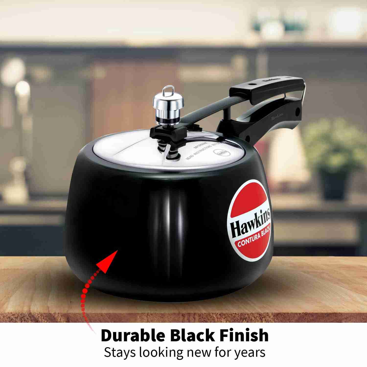 HAWKINS HOUSEHOLD COOKER ALMUNIUM CONTURA