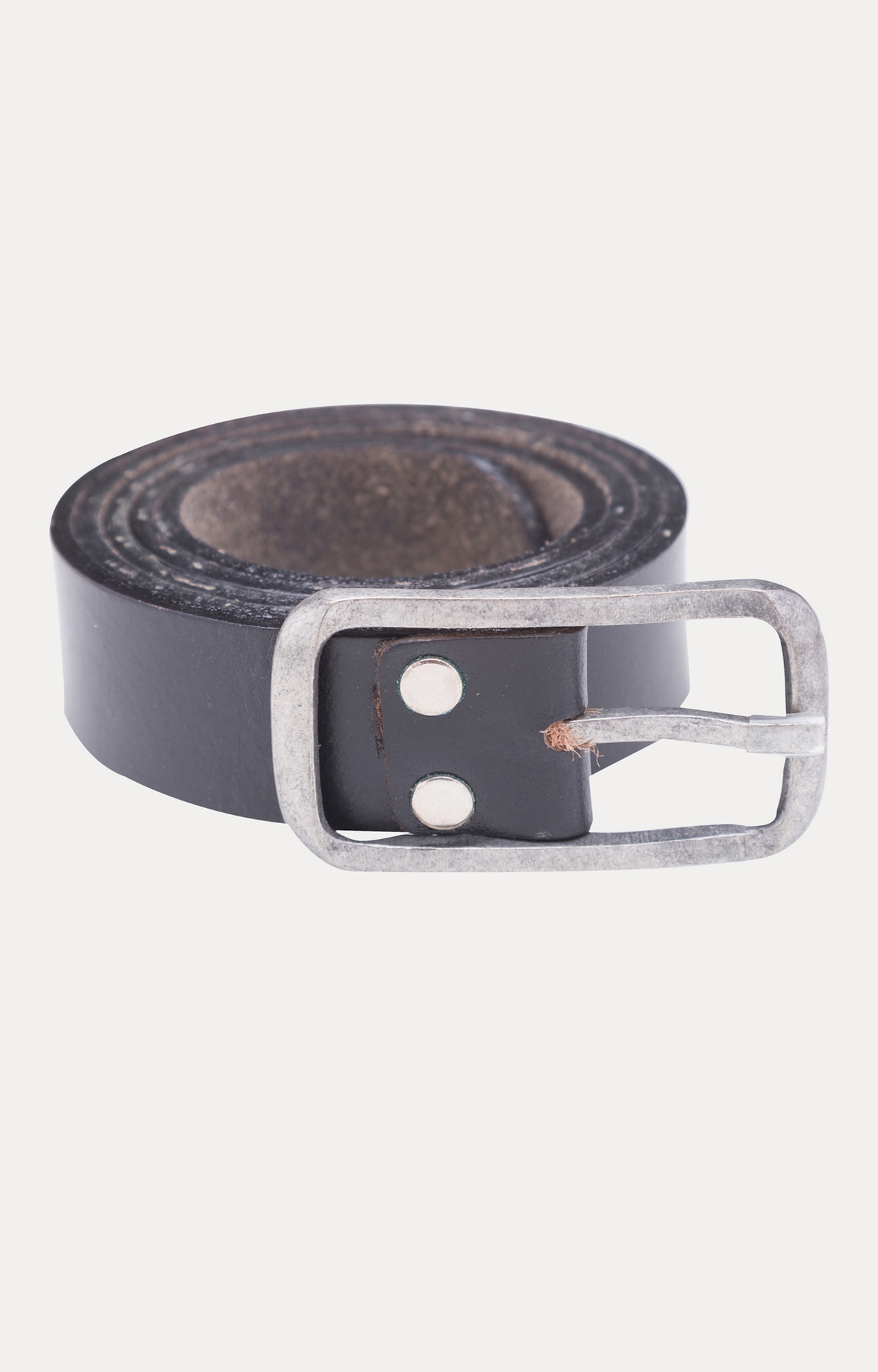 spykar | Spykar Black Leather Belts 0