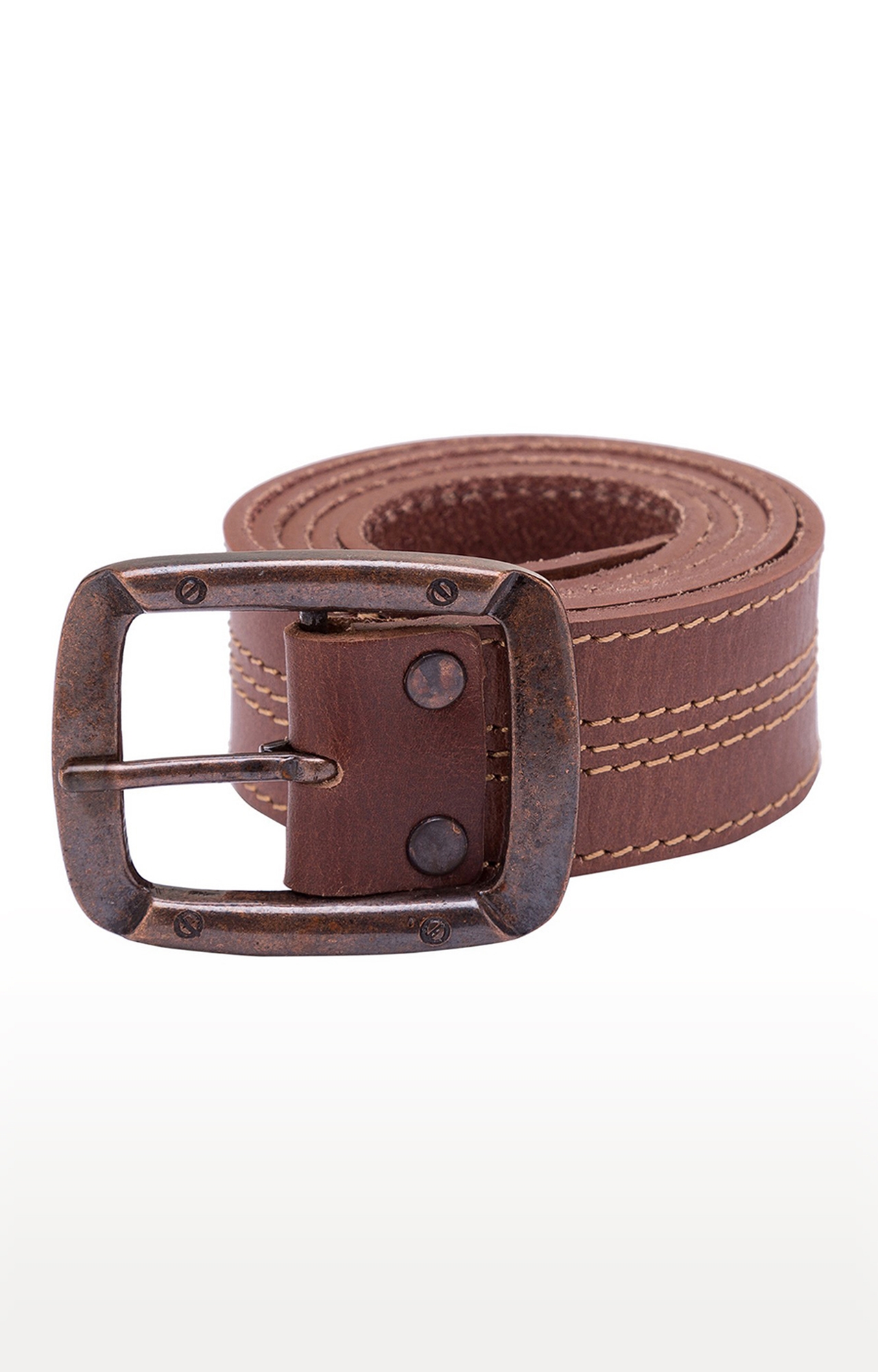 spykar | Spykar Brown Leather Belts 2