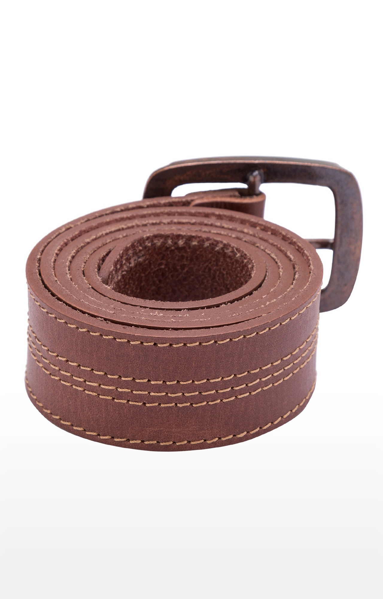 spykar | Spykar Brown Leather Belts 1
