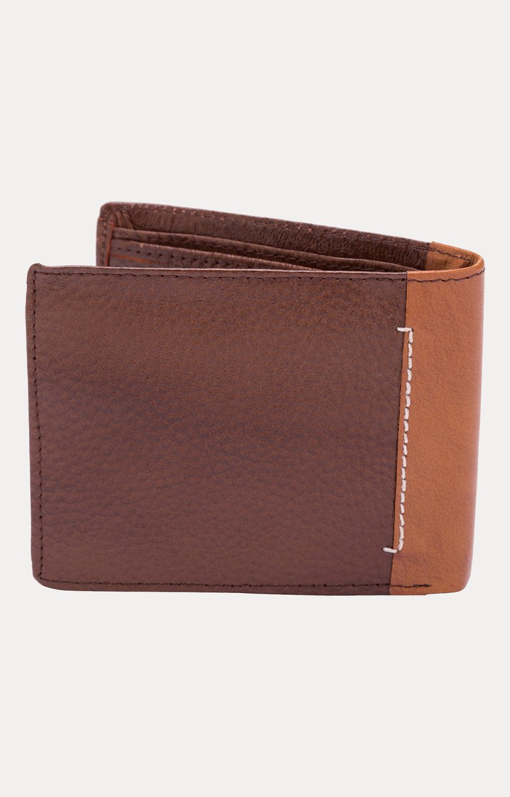 spykar | Spykar Brown Genuine Leather Wallet 1
