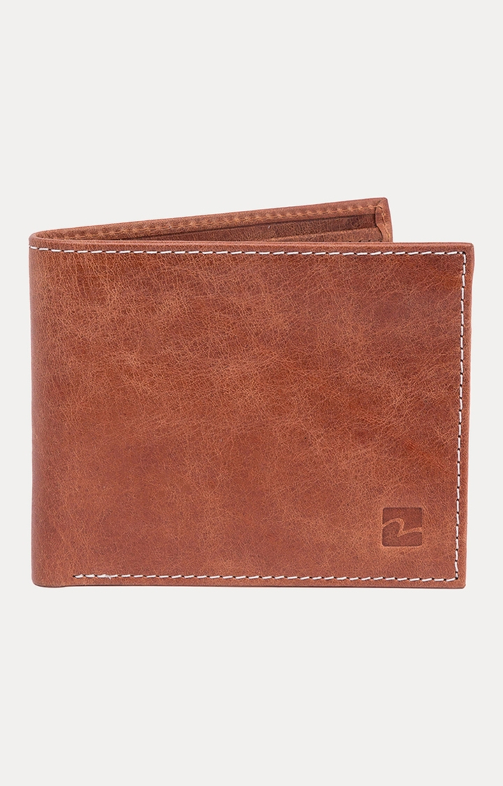 spykar | Spykar Brown leather wallet 0