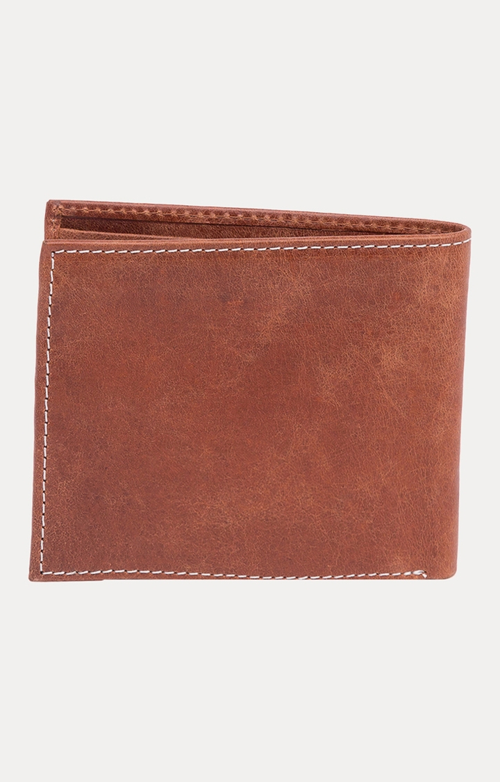 spykar | Spykar Brown leather wallet 1