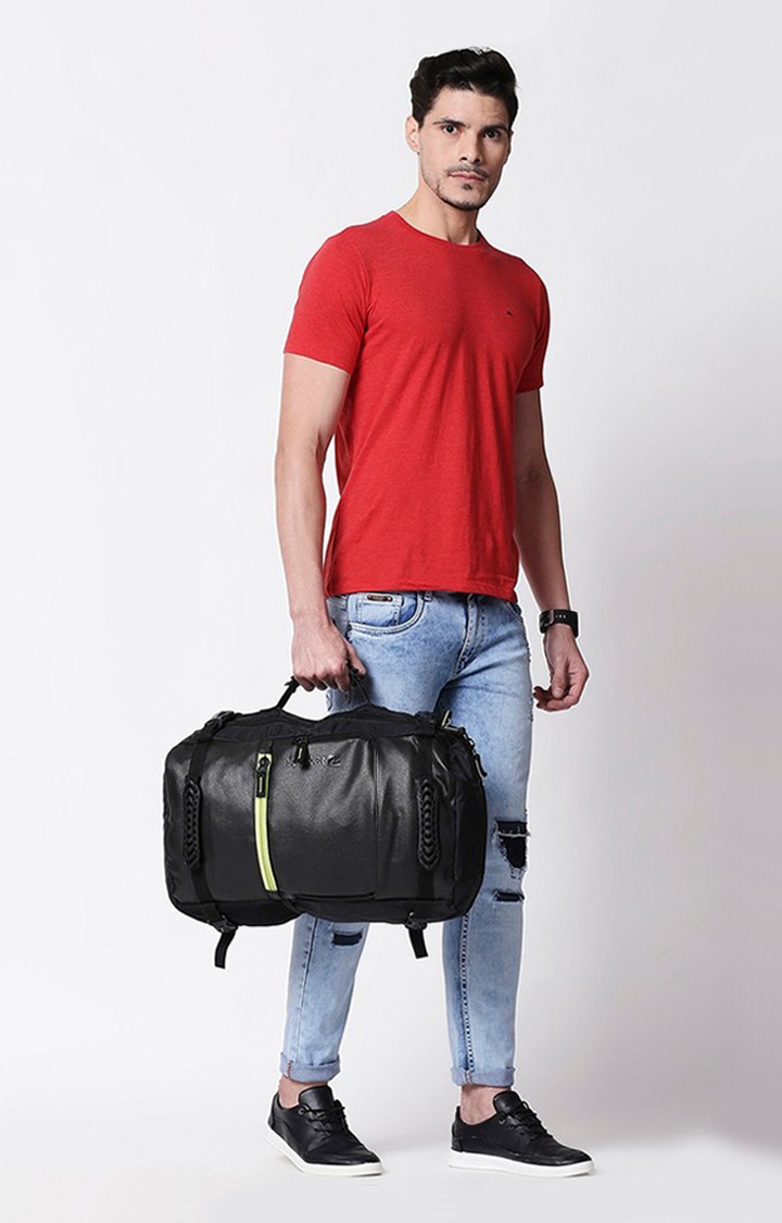 Spykar leather duffle bags hot sale