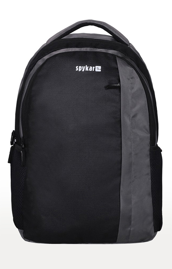spykar | Spykar Black Solid Laptop Bags 0