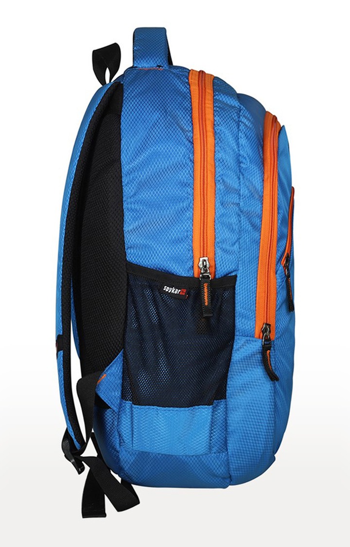 Spykar Blue Solid Backpack
