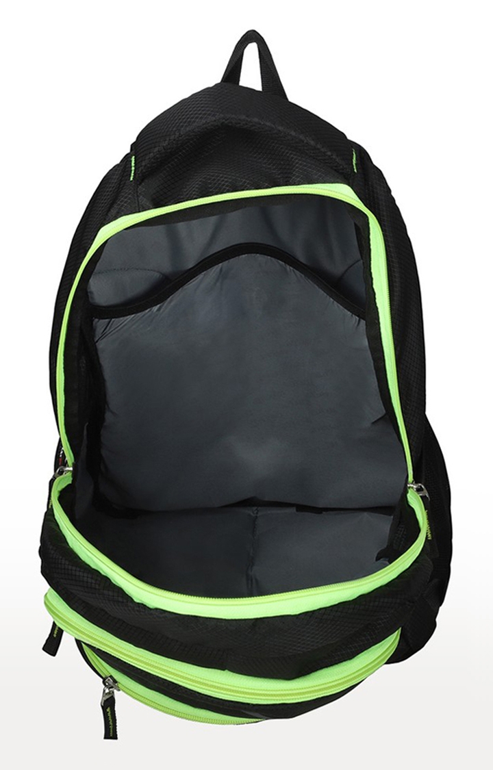 spykar | Spykar Black Solid Backpack 4