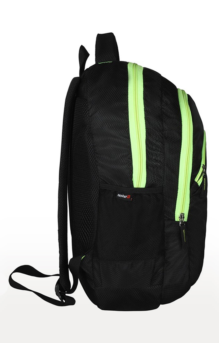 spykar | Spykar Black Solid Backpack 2