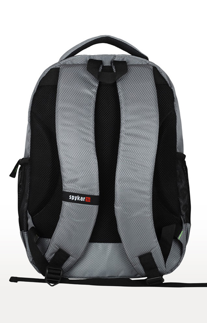 Spykar Grey Solid Laptop Bag