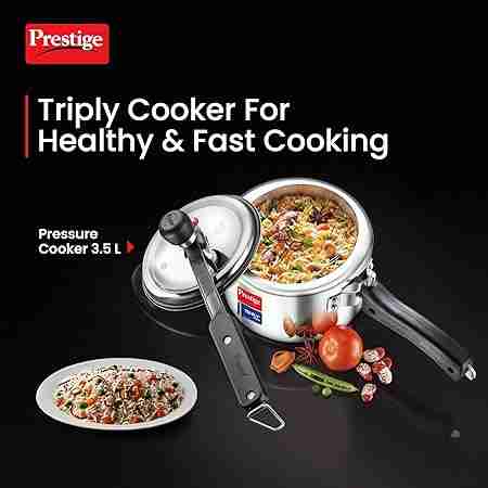 PRESTIGE HOUSEHOLD COOKER STEEL SVACHH TRIPLY INNER LID
