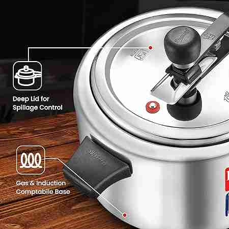 PRESTIGE HOUSEHOLD COOKER STEEL SVACHH TRIPLY INNER LID